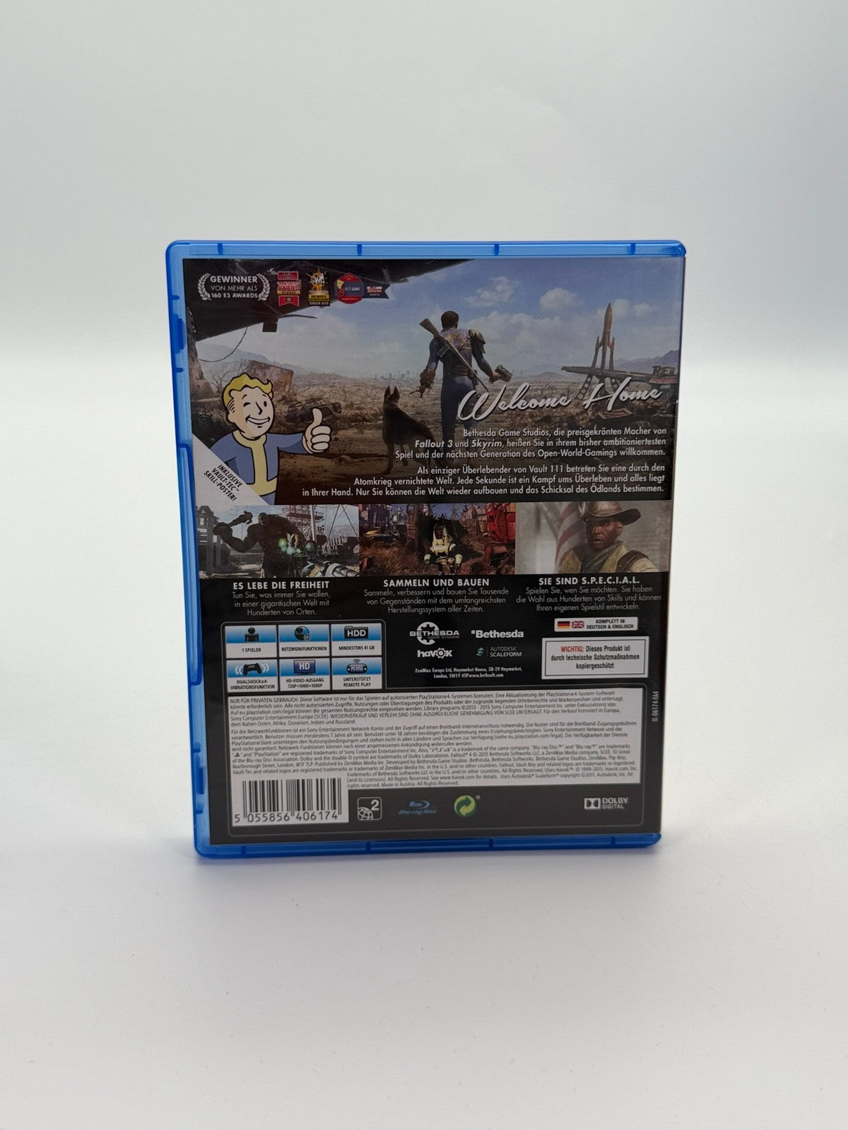 Fallout 4 Sony Playstation 4 guter Zustand CIB OVP