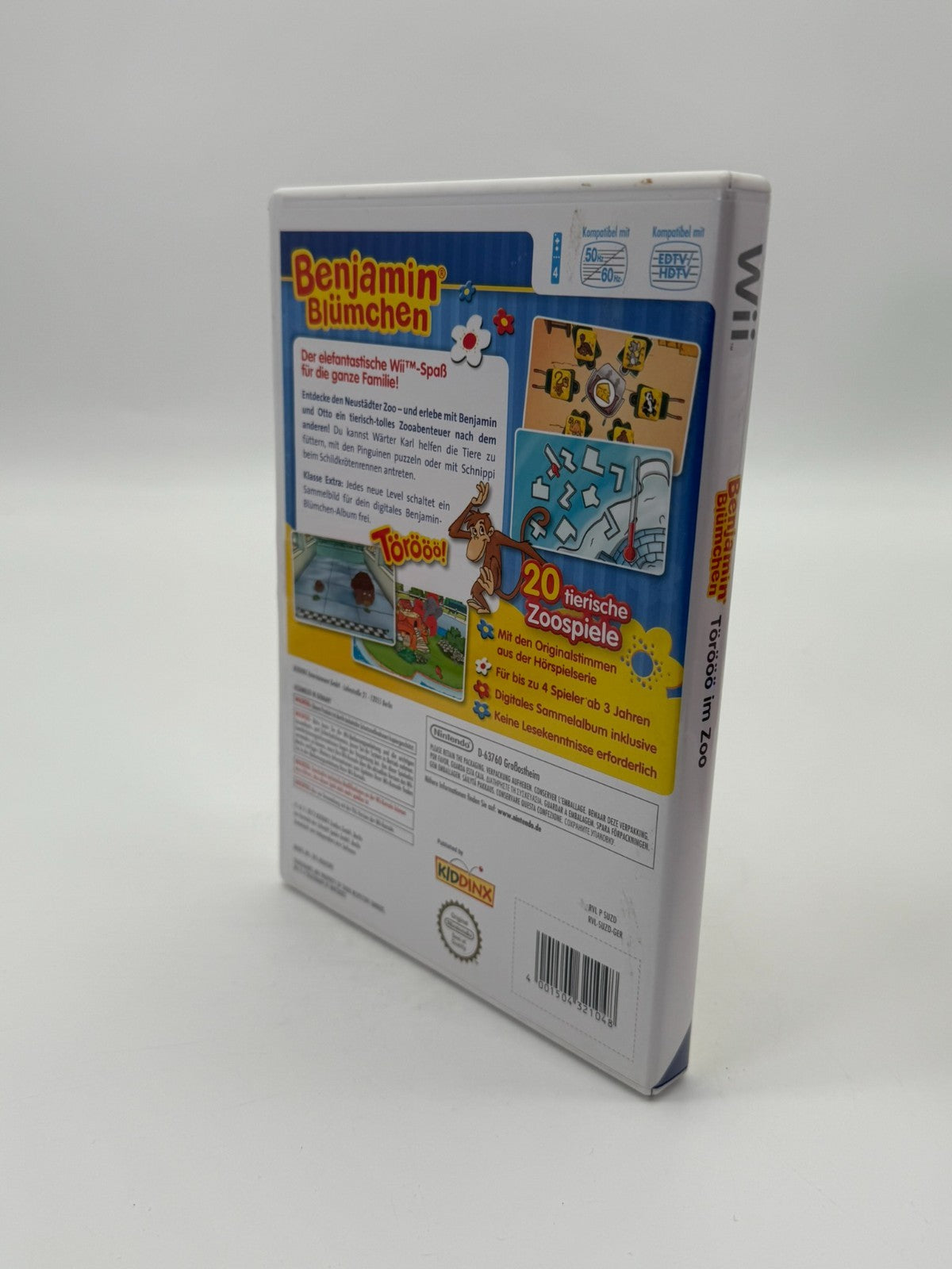 Benjamin Blümchen Törööö im Zoo Nintendo Wii guter Zustand CIB OVP