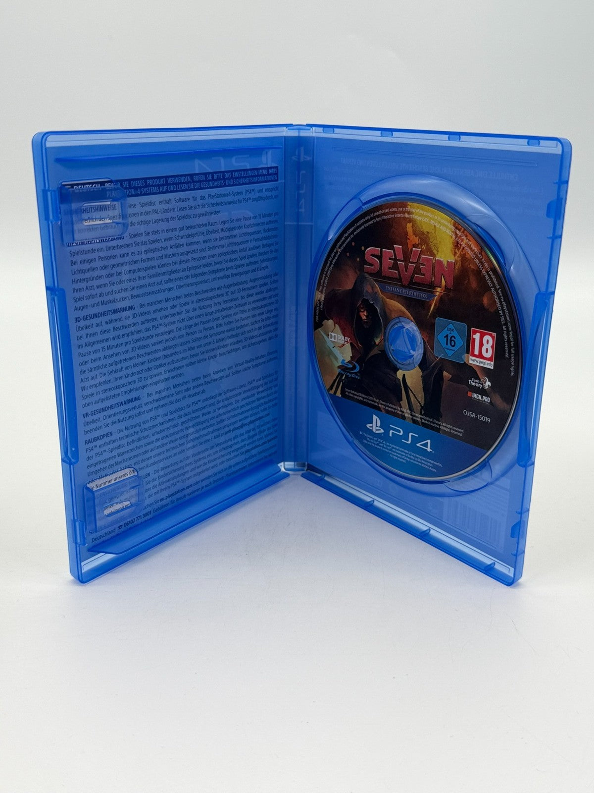 Seven Enhanced Edition Sony Playstation 4 Very good condition Original packaging