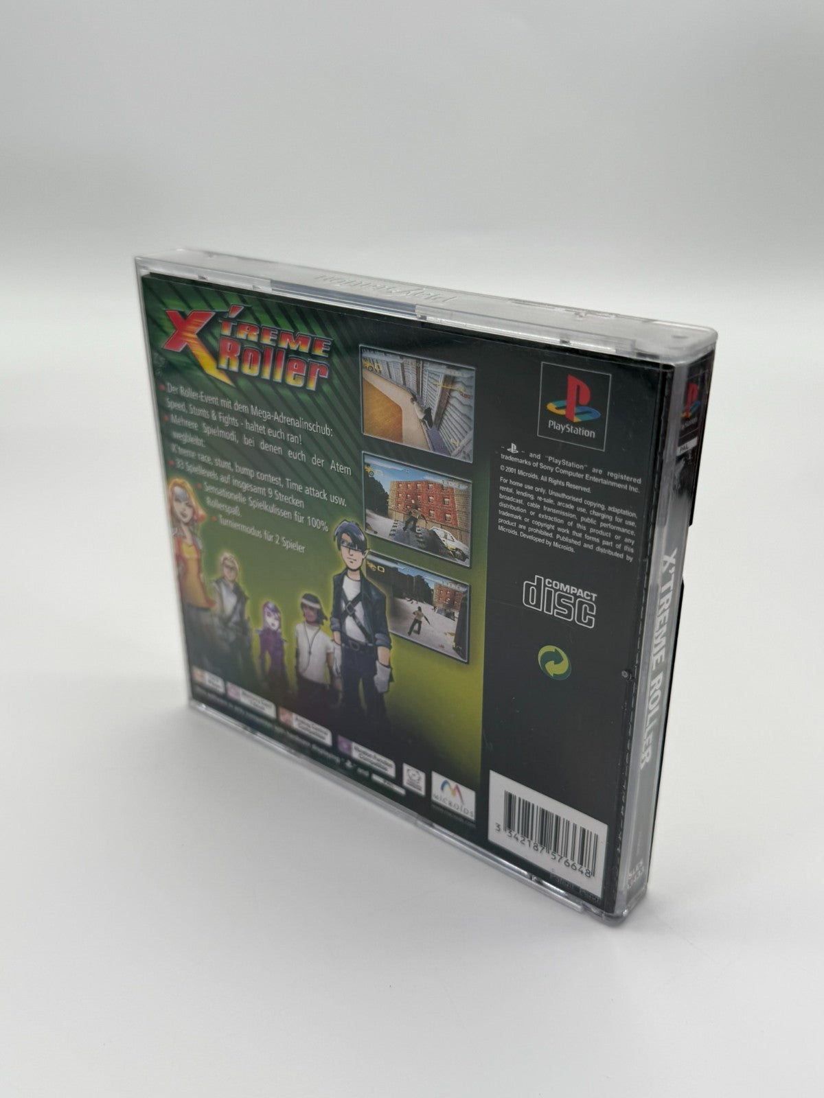 X´Treme Roller Sony Playstation 1 bon état complet en boîte