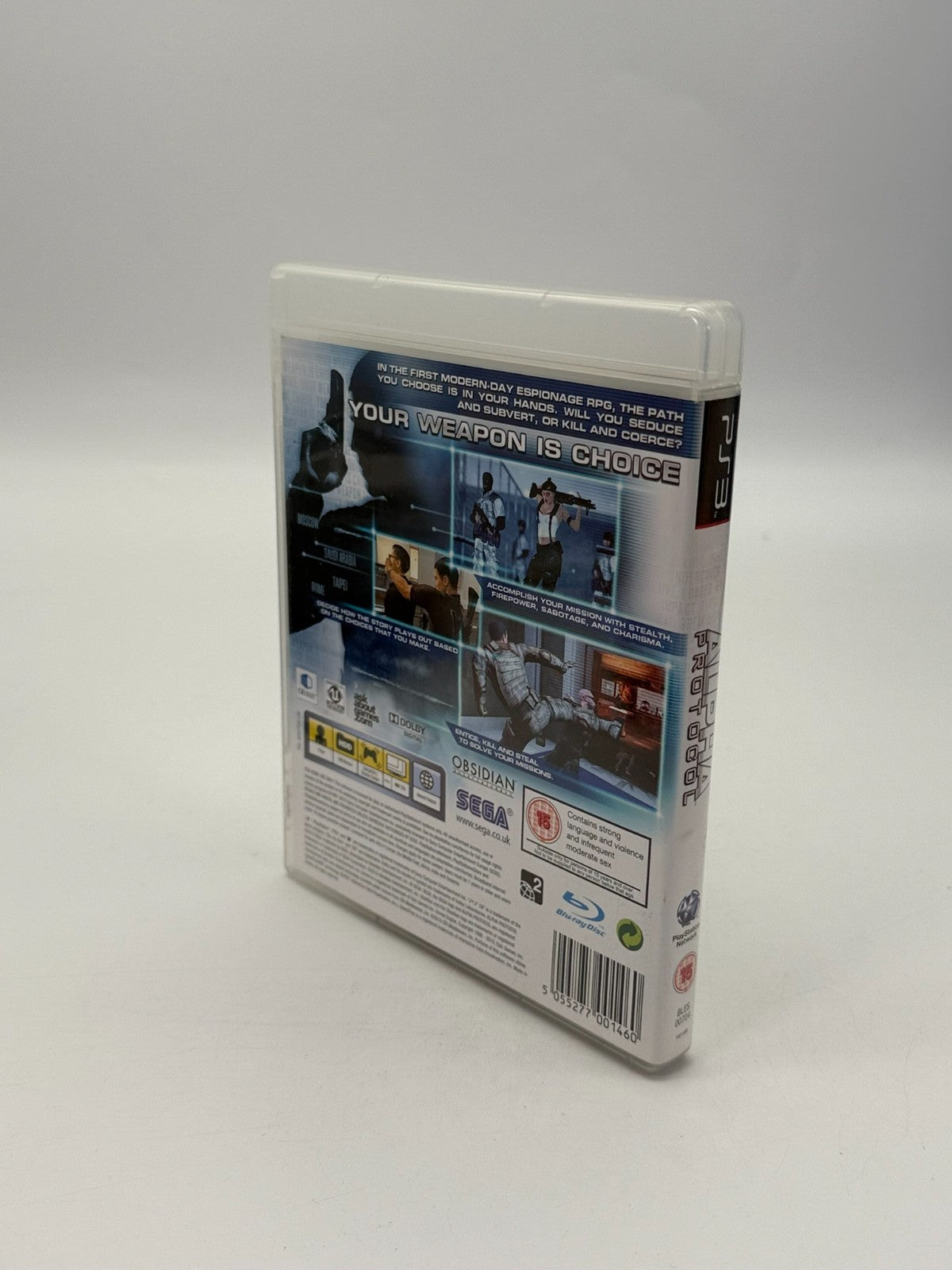 Alpha Protocol Sony Playstation 3 Sehr guter Zustand OVP