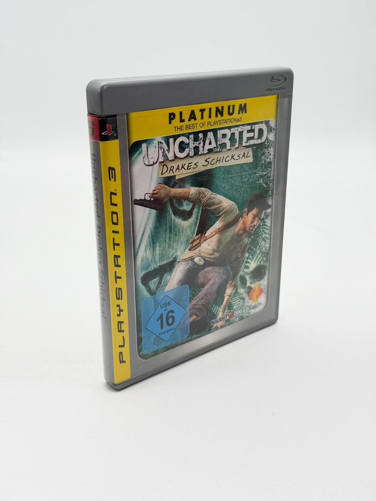 Uncharted Drakes Schicksal Sony Playstation 3 guter Zustand CIB Platinum