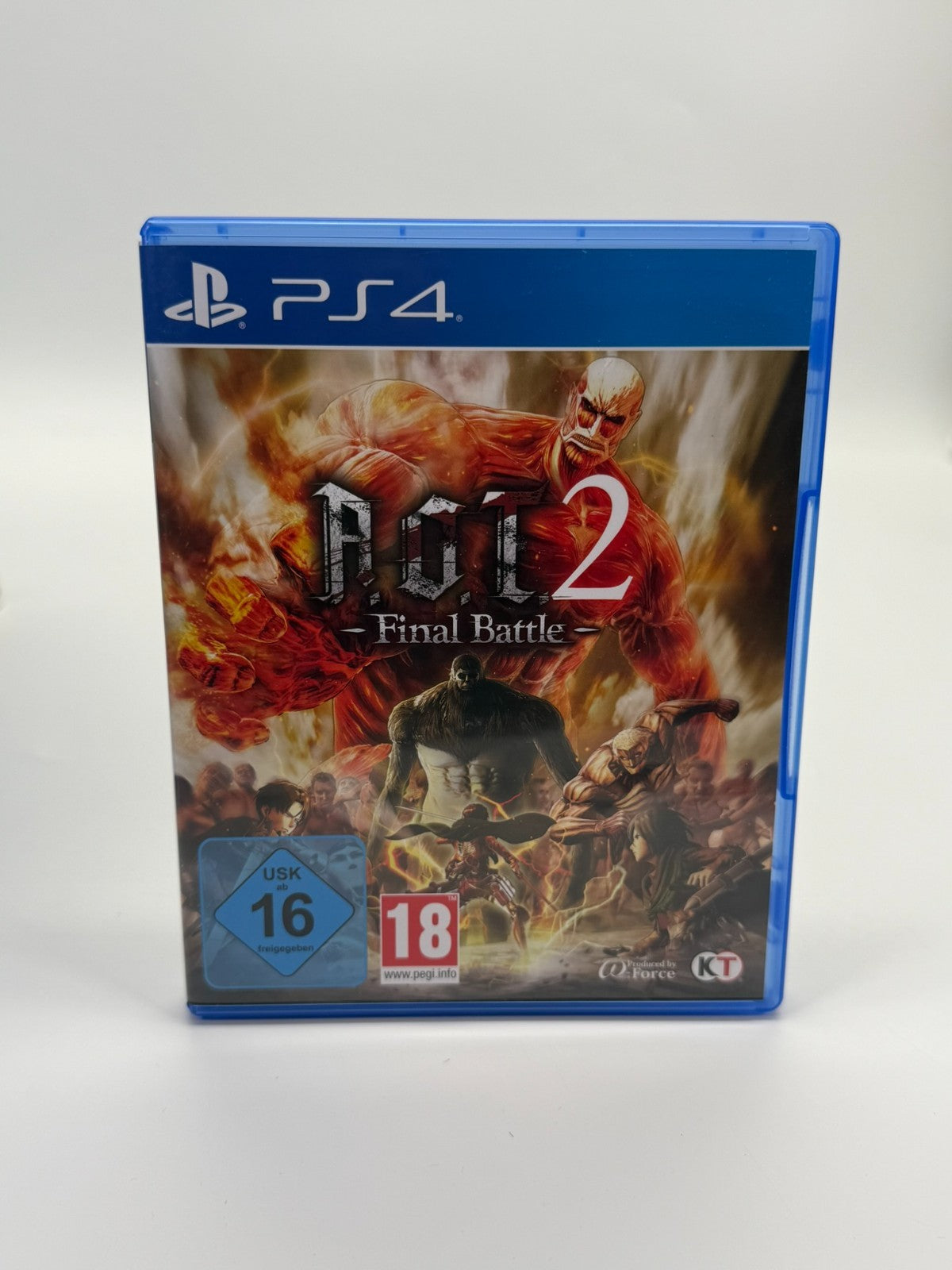 A.O.T. 2: Final Battle Sony Playstation 4 Like New CIB OVP