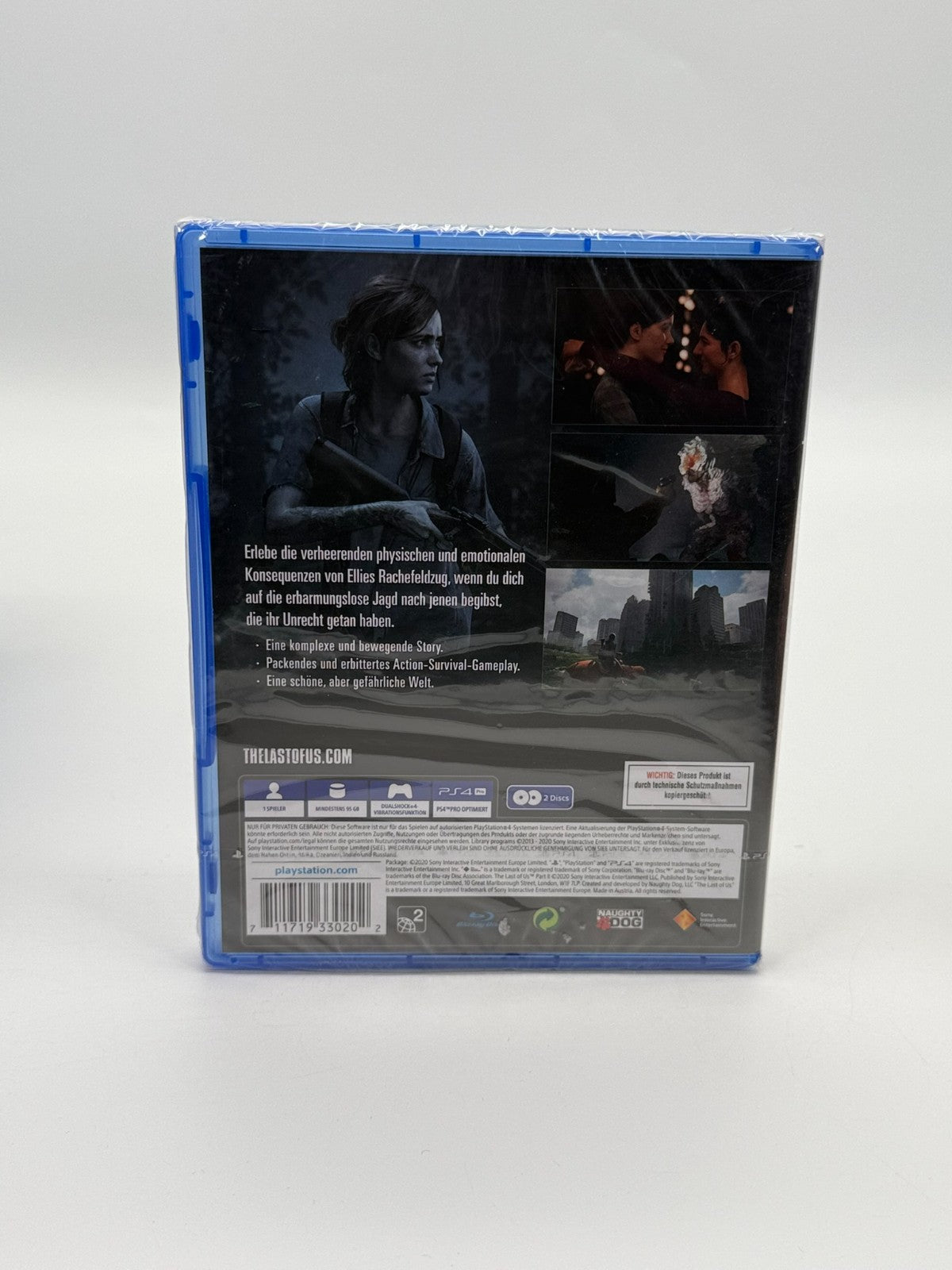 The Last Of Us Part II Sony Playstation 4 Factory Sealed CIB OVP