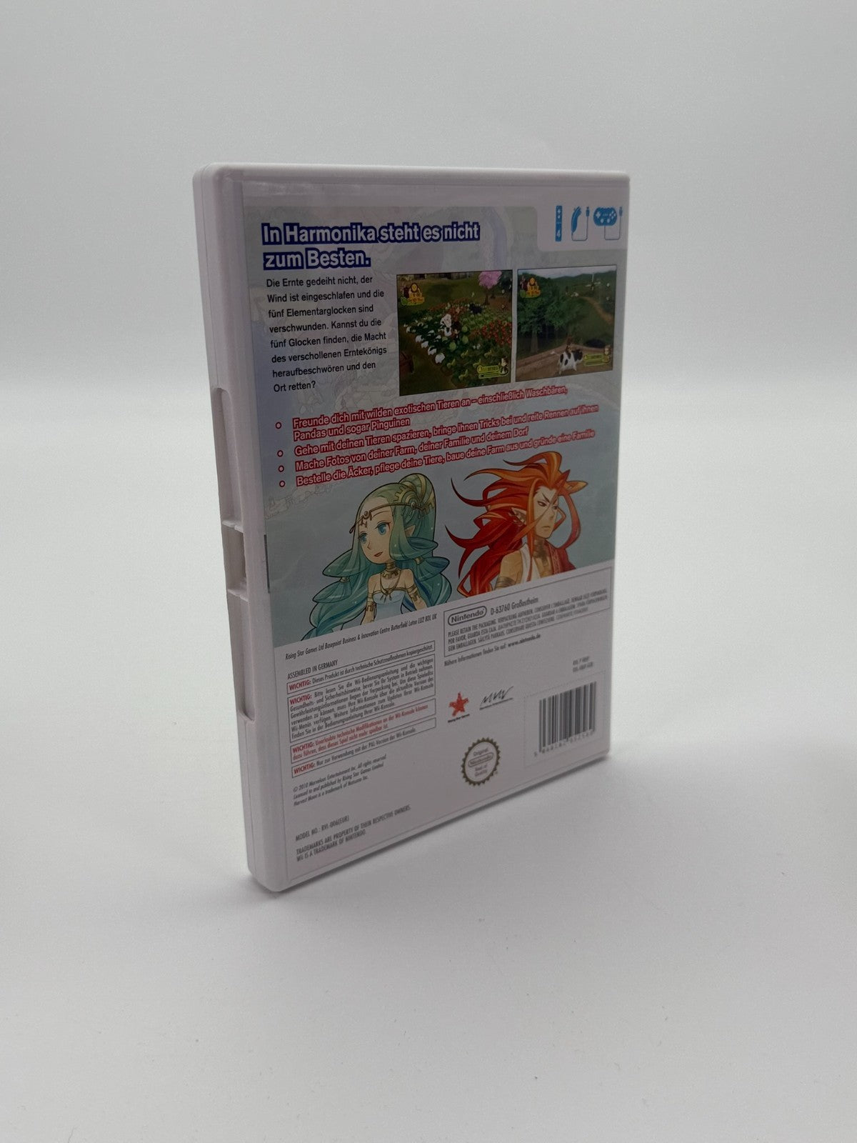 Harvest Moon Deine Tierparade Nintendo Wii Sehr guter Zustand CIB OVP