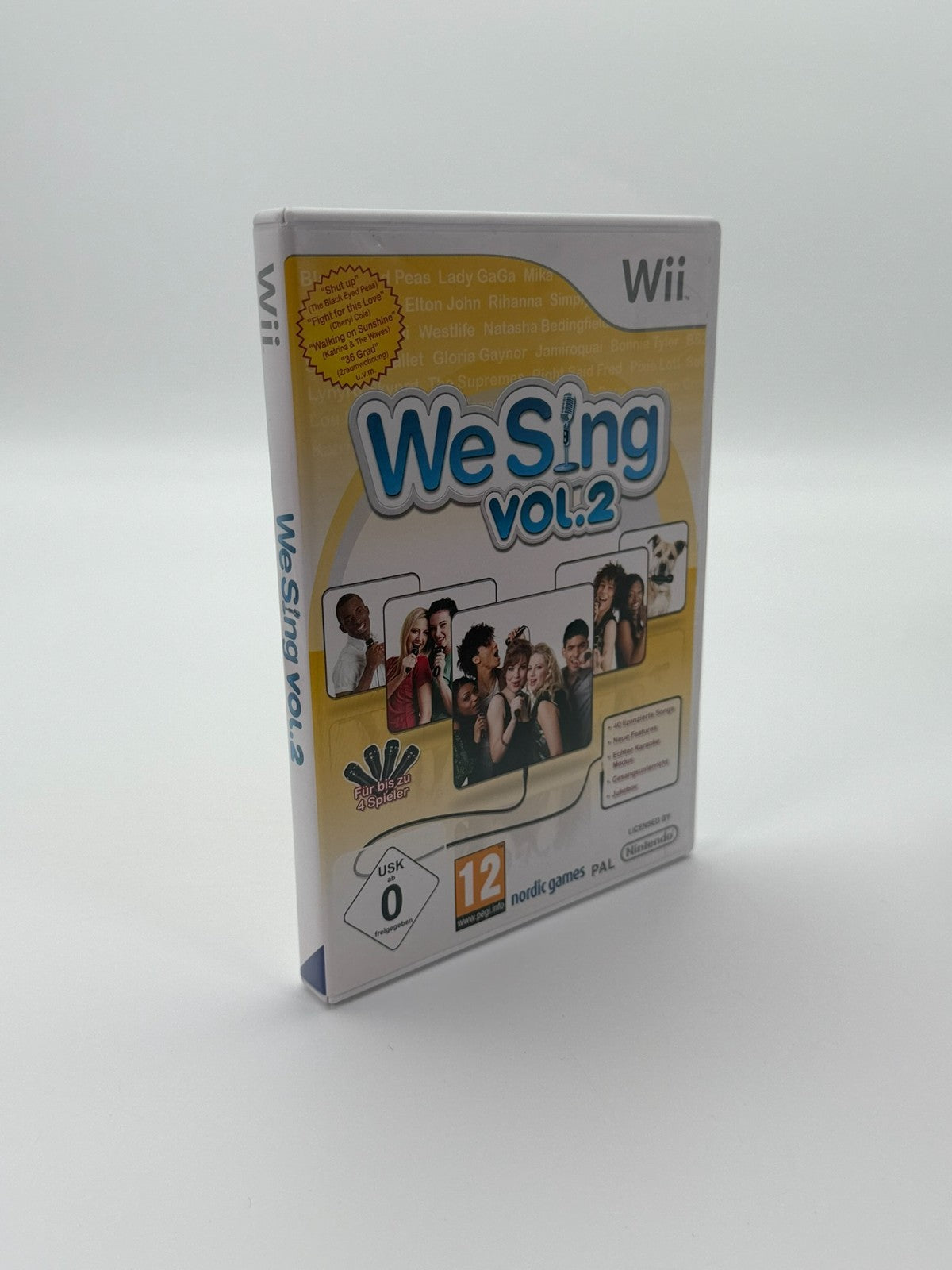 We Sing Vol.2 Nintendo Wii Très bon état CIB OVP