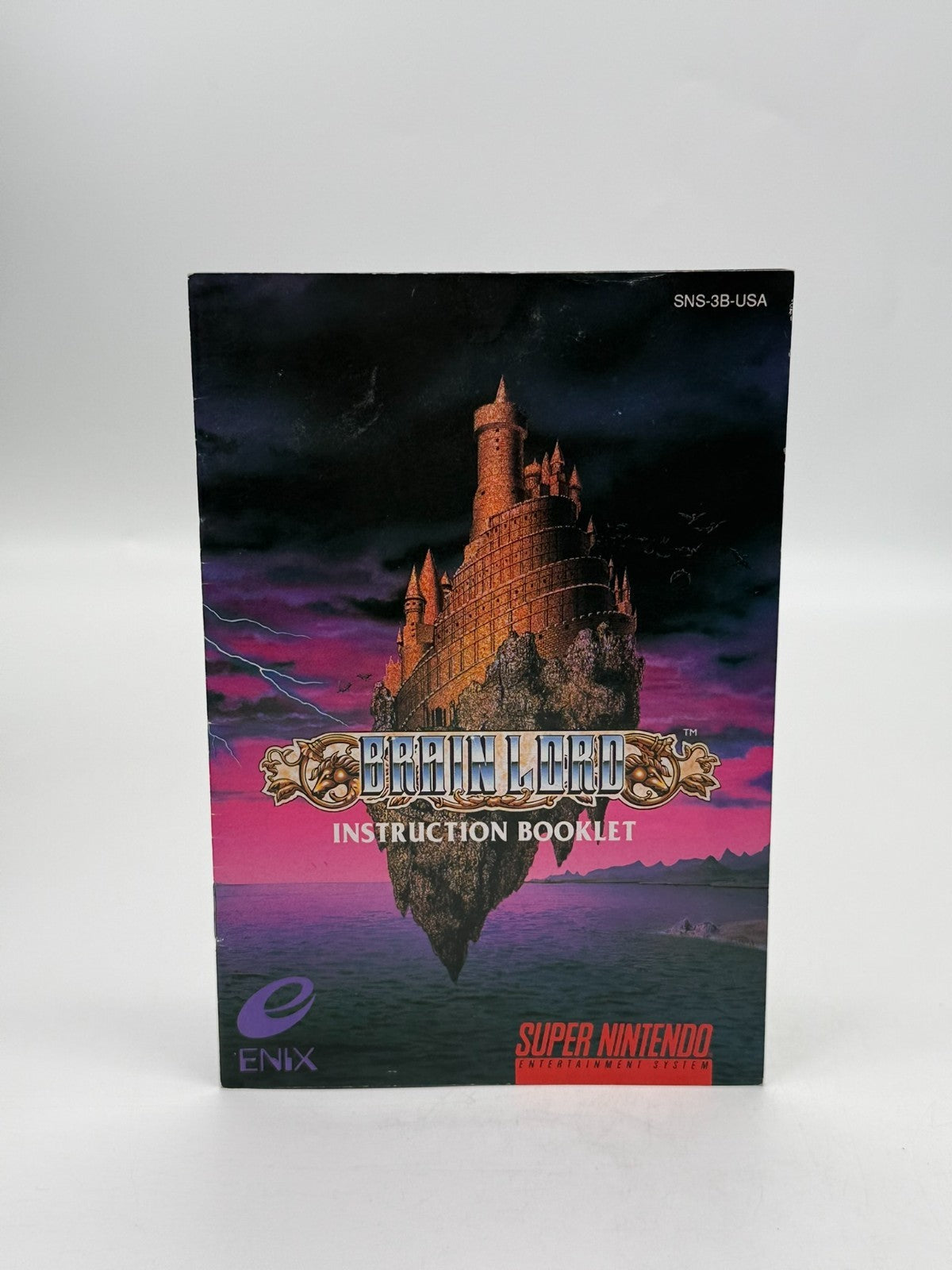 Brain Lord Super Nintendo SNES NTSC-U/C guter Zustand Modul + Anleitung