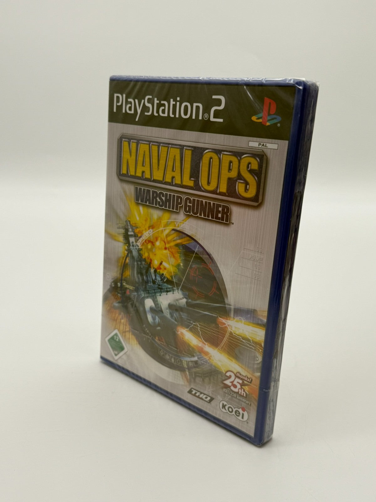 Naval Ops Warship Gunner Sony Playstation 2 Scellé d'usine bon état CIB OVP