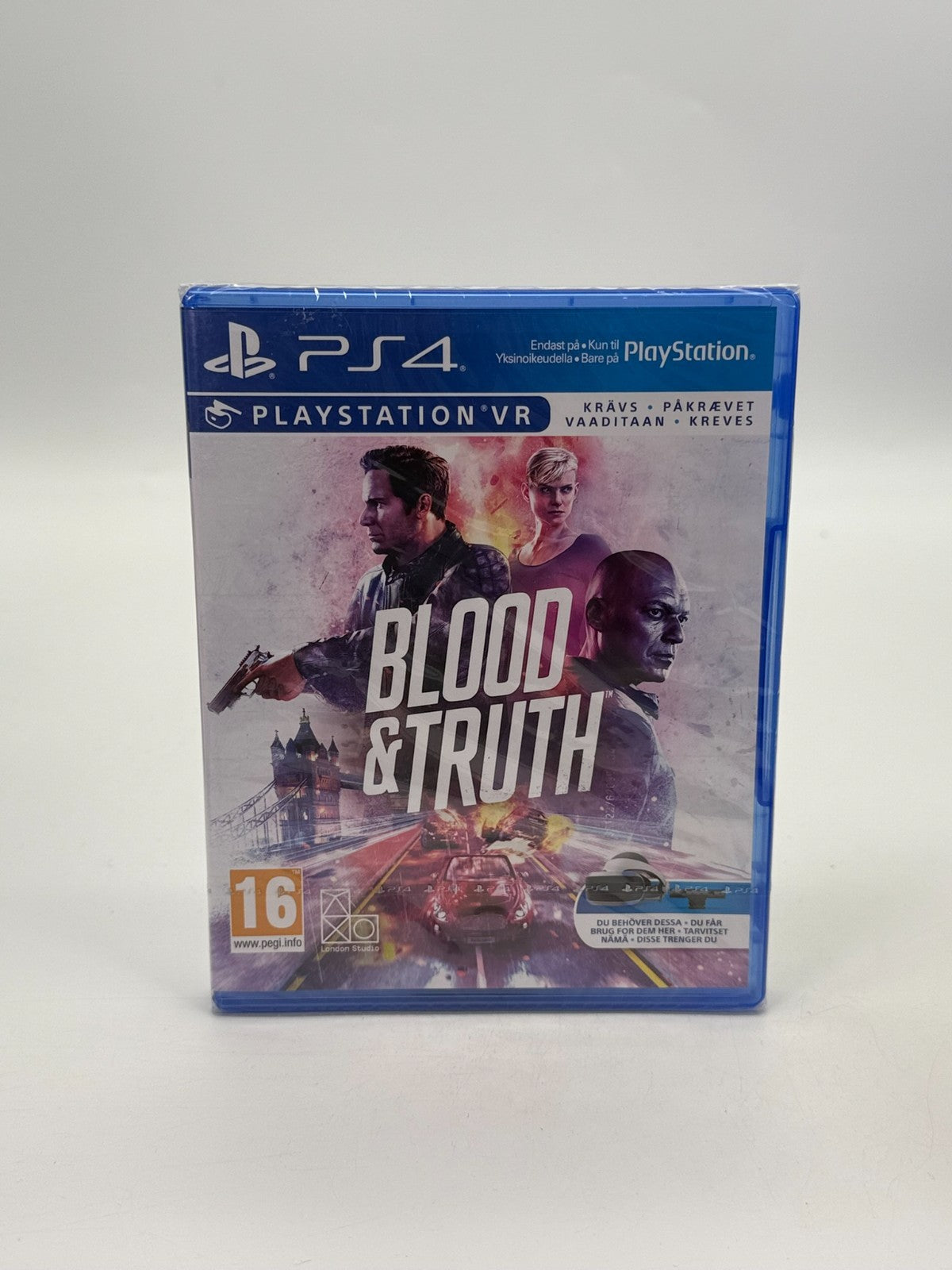 Blood & Truth Sony Playstation 4 Factory Sealed CIB OVP