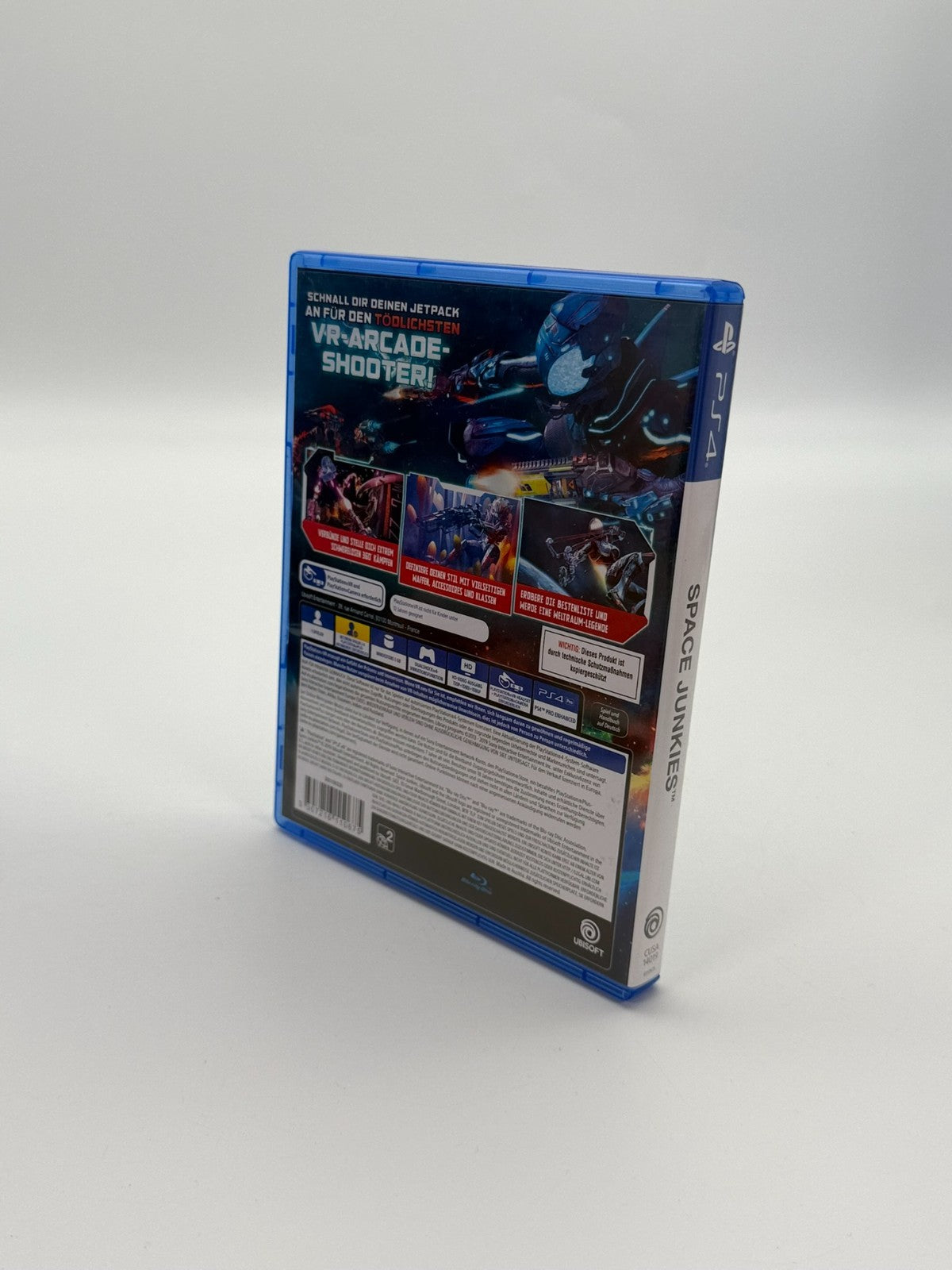 Space Junkies Sony Playstation 4 guter Zustand CIB OVP