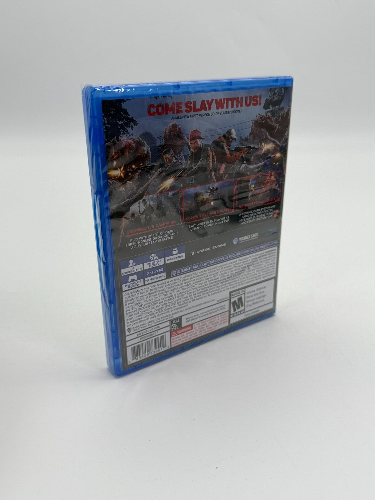 Back 4 Blood Sony Playstation 4 Factory Sealed CIB OVP