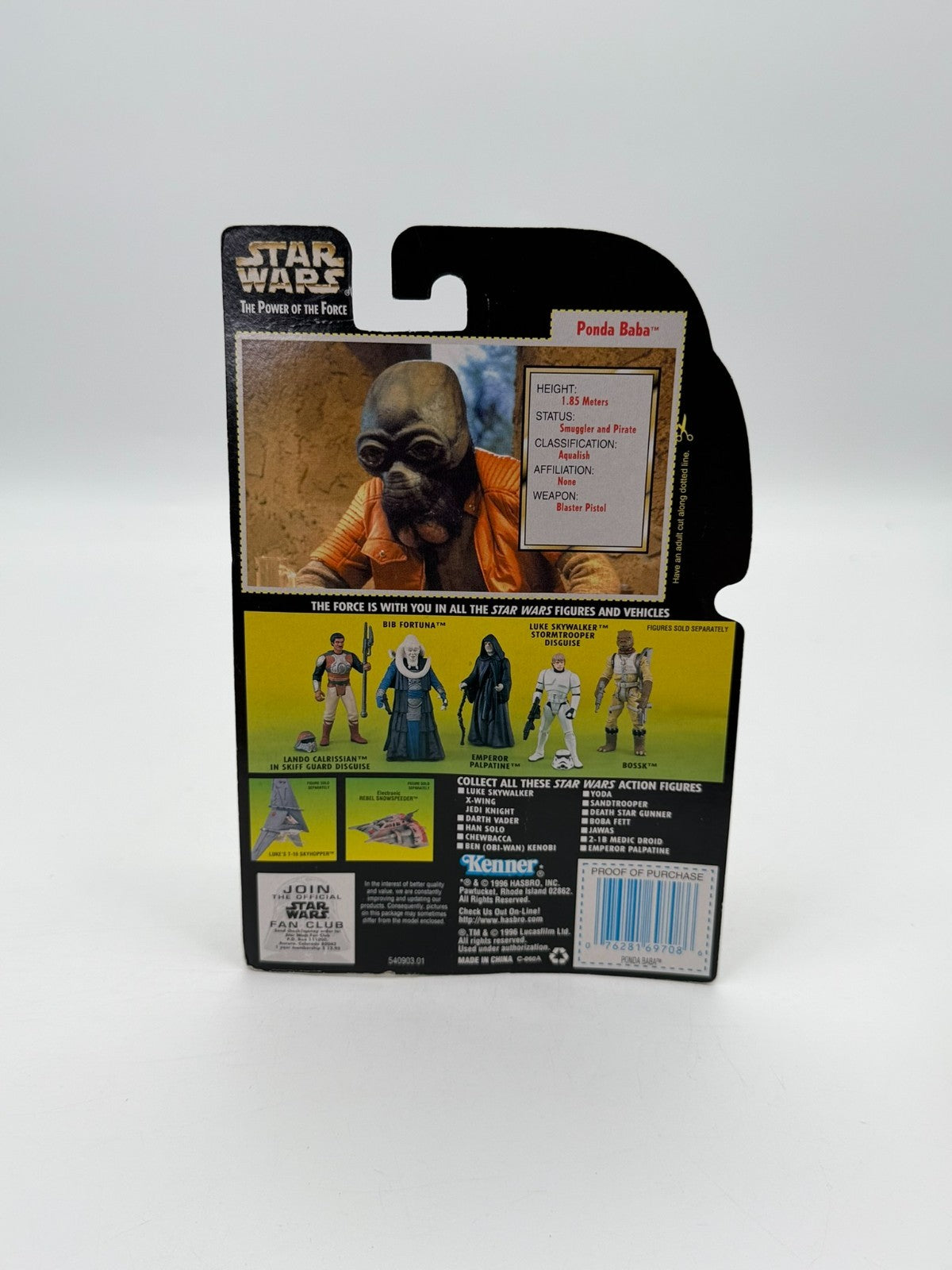 Star Wars Figure Ponda Baba The Kenner Collection New Unopened