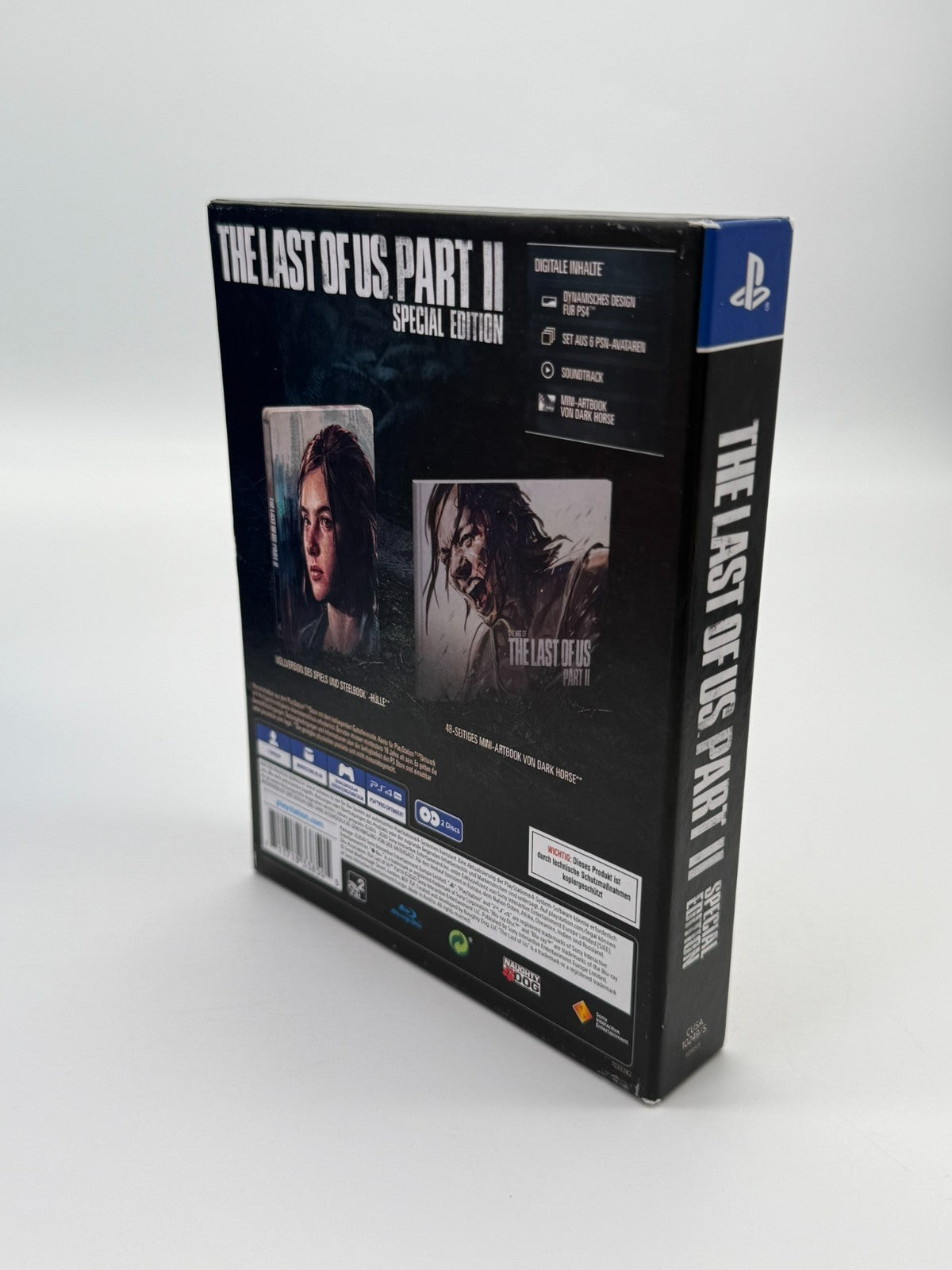 The Last Of Us Part II Édition Spéciale Sony Playstation 4 Steelbook Très bon état