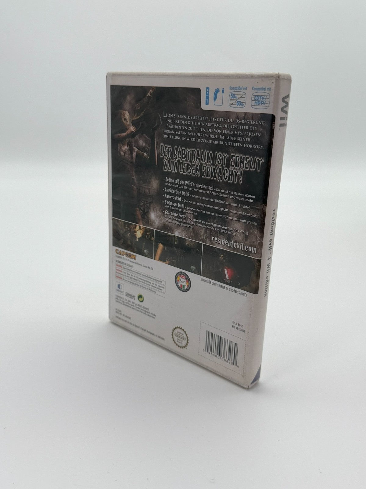 Resident Evil 4 Wii Edition Nintendo Wii Sehr guter Zustand CIB OVP