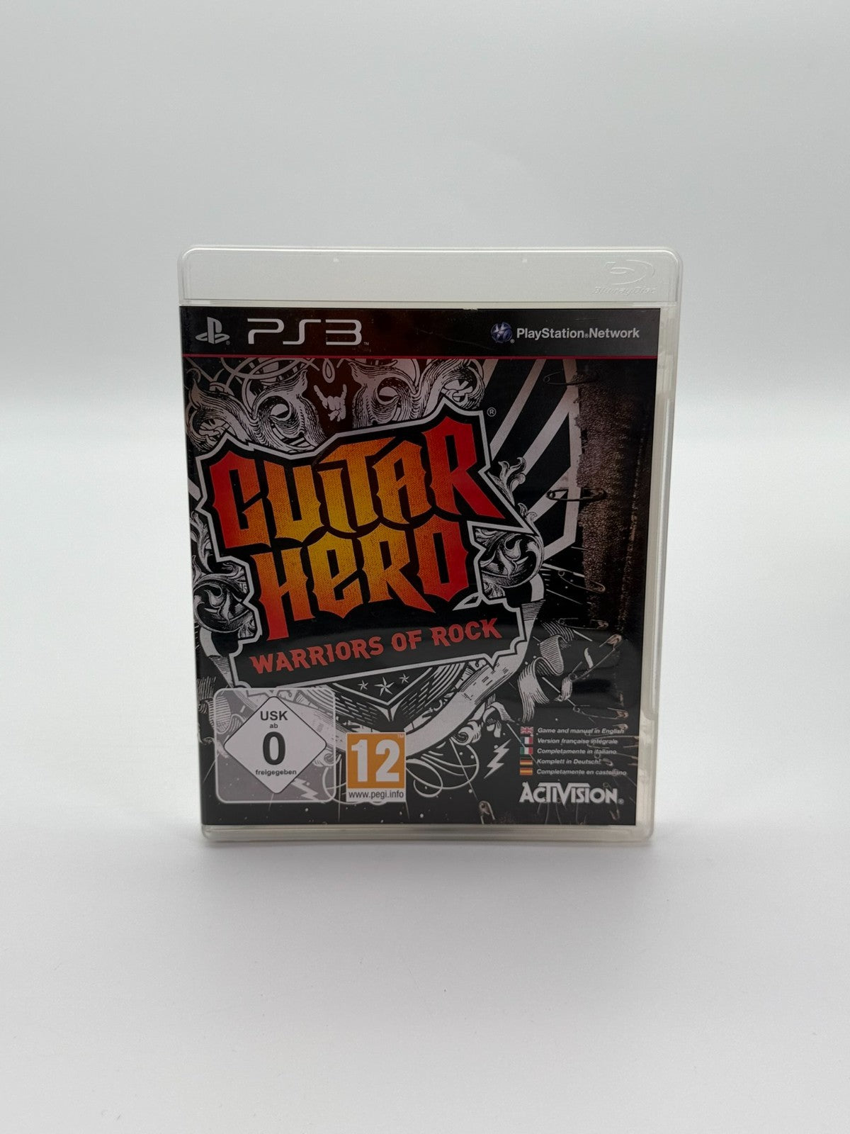Guitar Hero Warriors of Rock Sony Playstation 3 Sehr guter Zustand CIB OVP