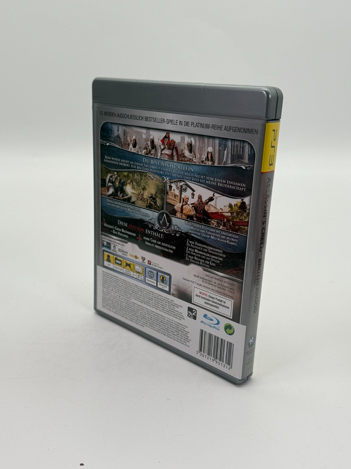 Assassins Creed Brotherhood Sony Playstation 3 Très bon état CIB OVP