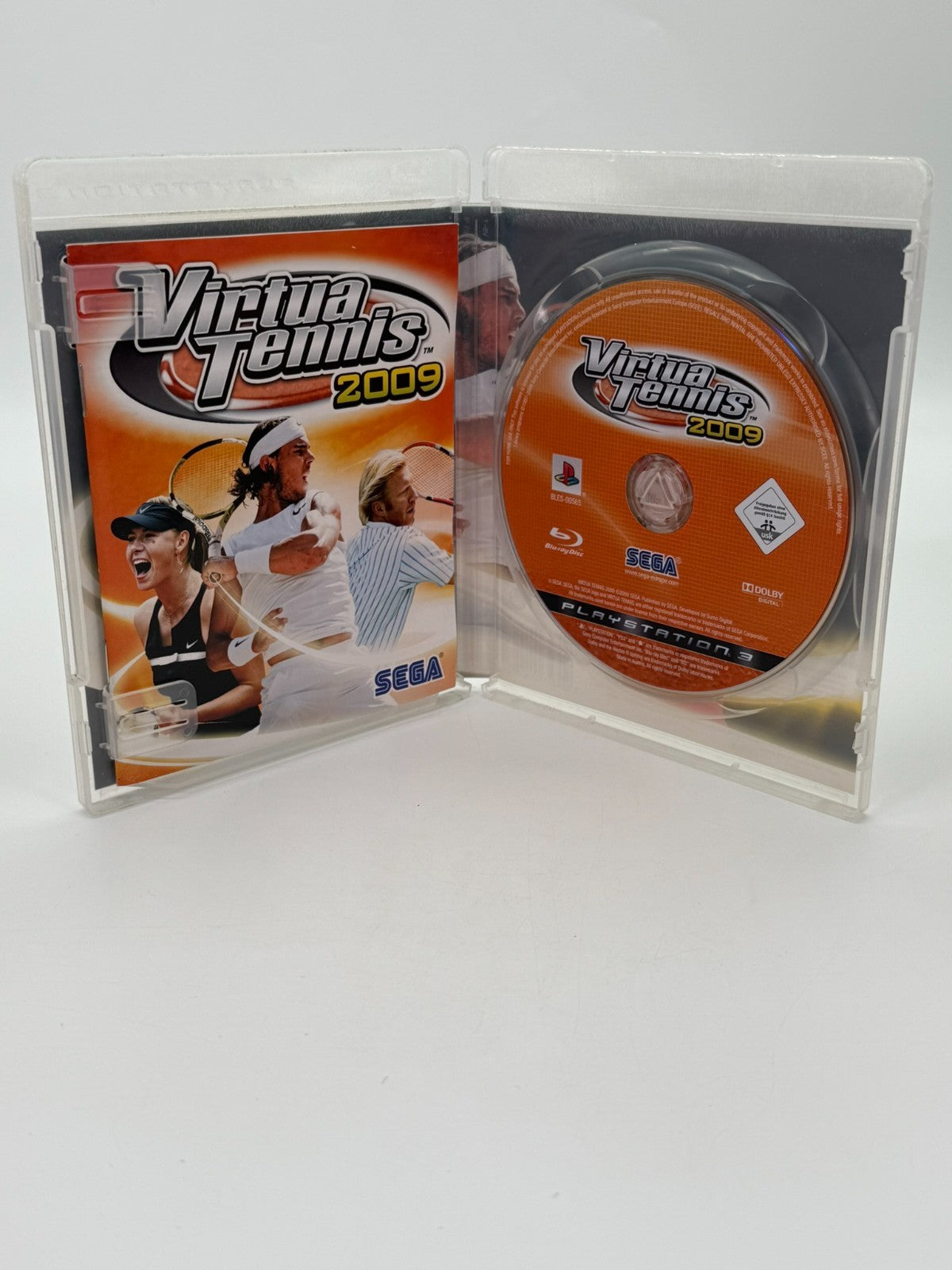 Virtua Tennis 2009 Sony Playstation 3 guter Zustand CIB OVP