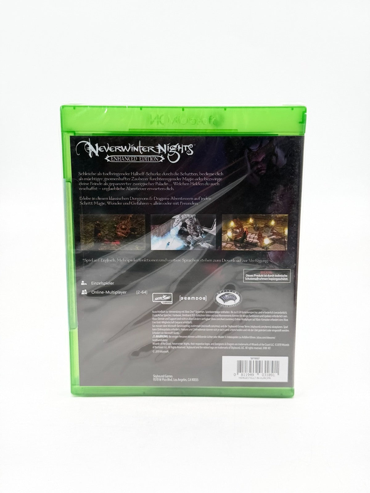 Neverwinter Nights Enhanced Edition Microsoft XBox One Neuf Scellé Sous Blister