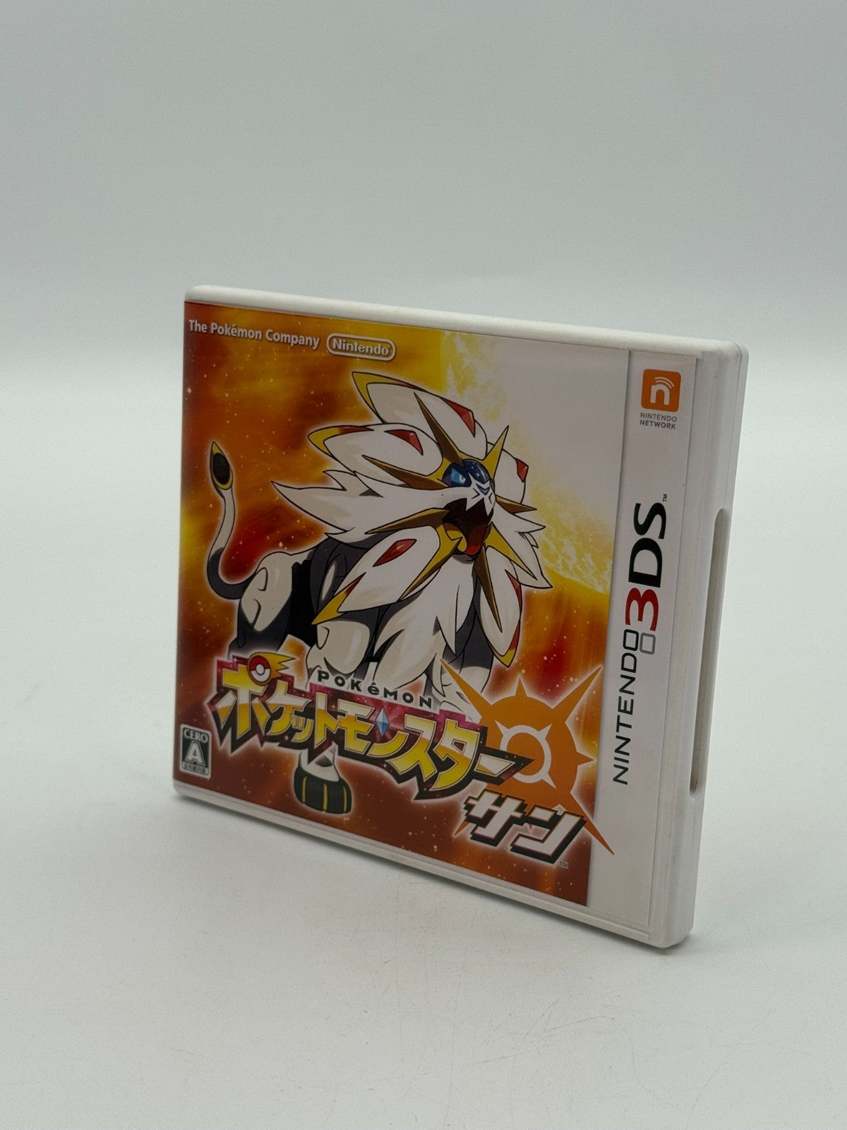 Pokemon Sun Nintendo 3DS Japanese Version Very Good Condition CIB OVP