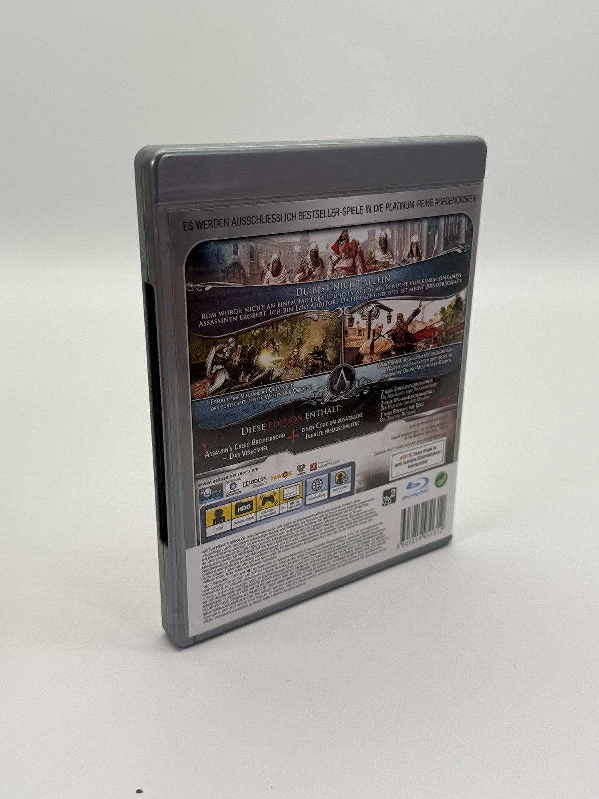 Assassins Creed Brotherhood Sony Playstation 3 Very Good Condition CIB OVP