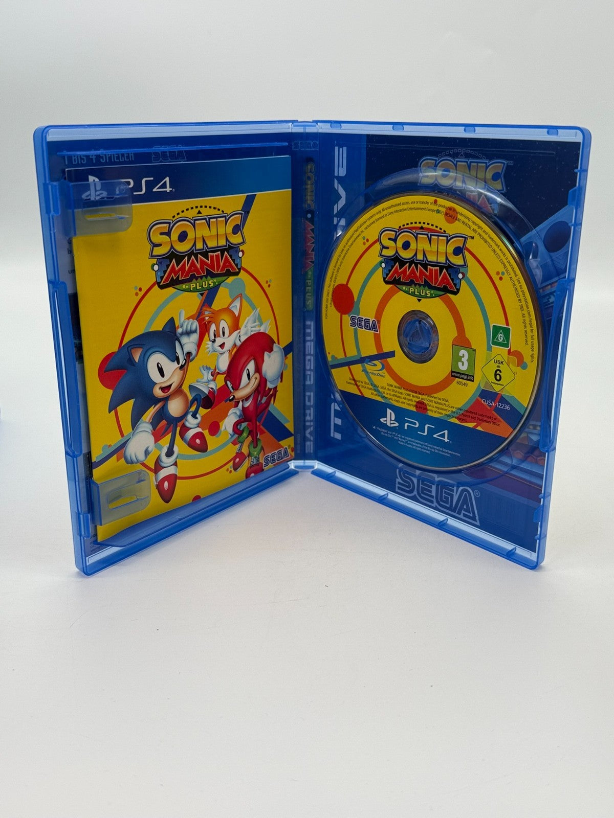 Sonic Mania Plus Sony Playstation 4 Neuwertiger Zustand CIB OVP