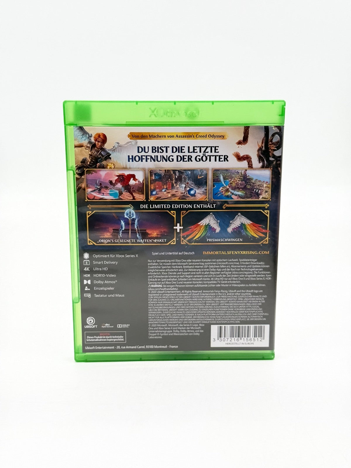 Immortals Fenyx Rising Limited Edition Microsoft XBox One & Series X Sehr gut CIB