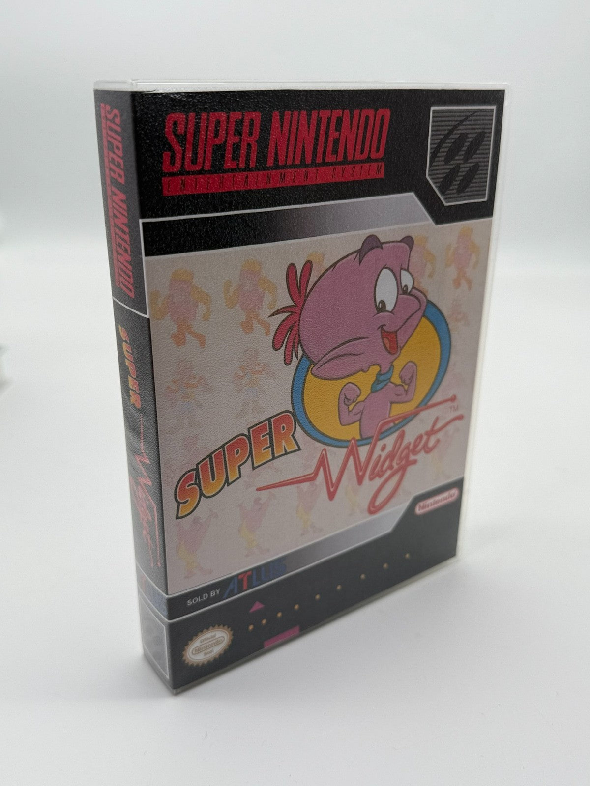 Super Widget Super Nintendo SNES NTSC-U/C guter Zustand