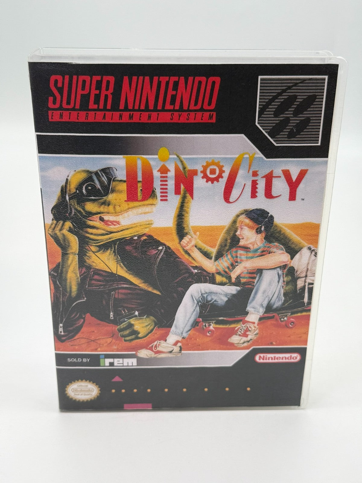 DinoCity Super Nintendo SNES NTSC-U/C good condition