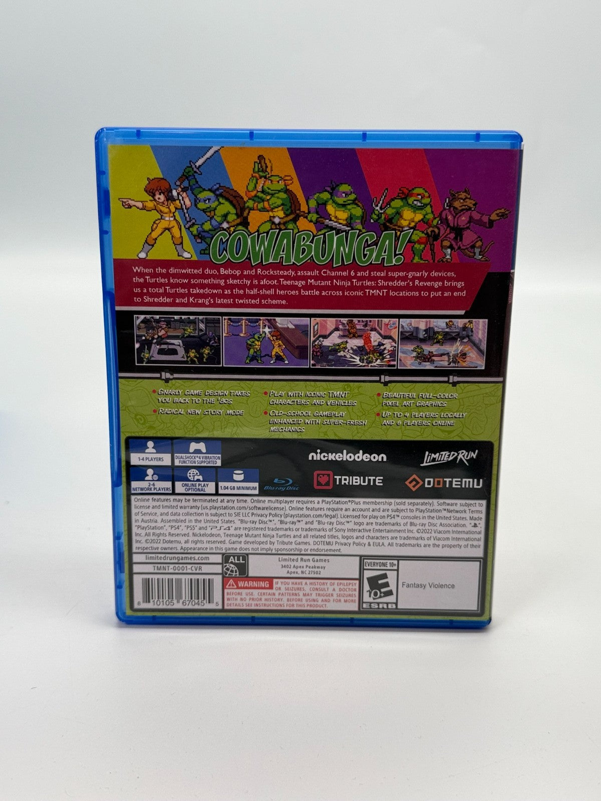 Teenage Mutant Ninja Turtles Shredders Revenge Sony Playstation 4 Neuwertig CIB