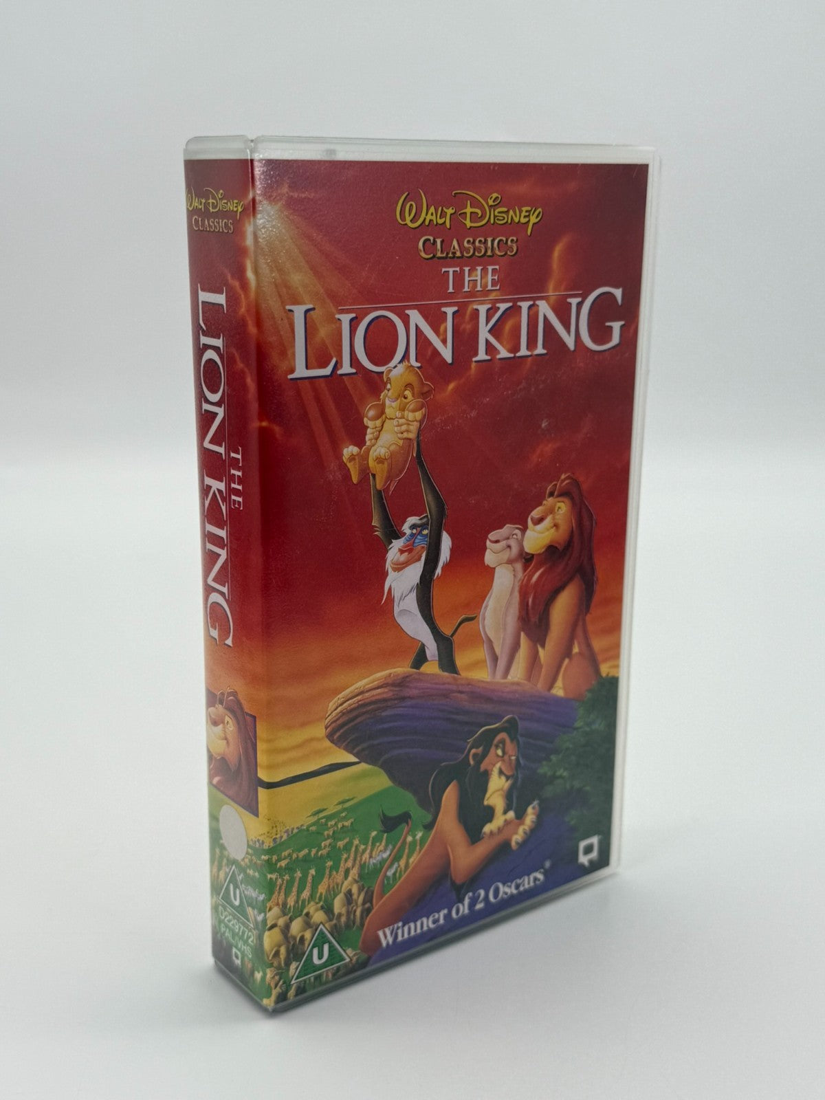 Le Roi Lion VHS Très bon état Boîtier d'origine