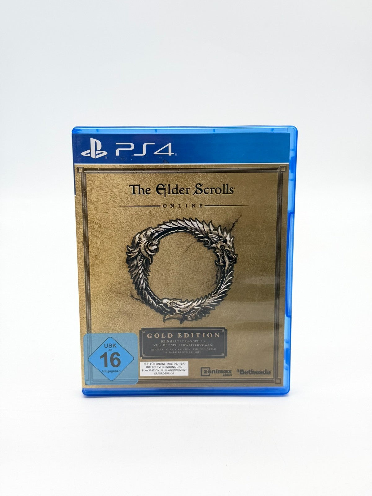 The Elder Scrolls Online Gold Edition Sony Playstation 4 guter Zustand OVP