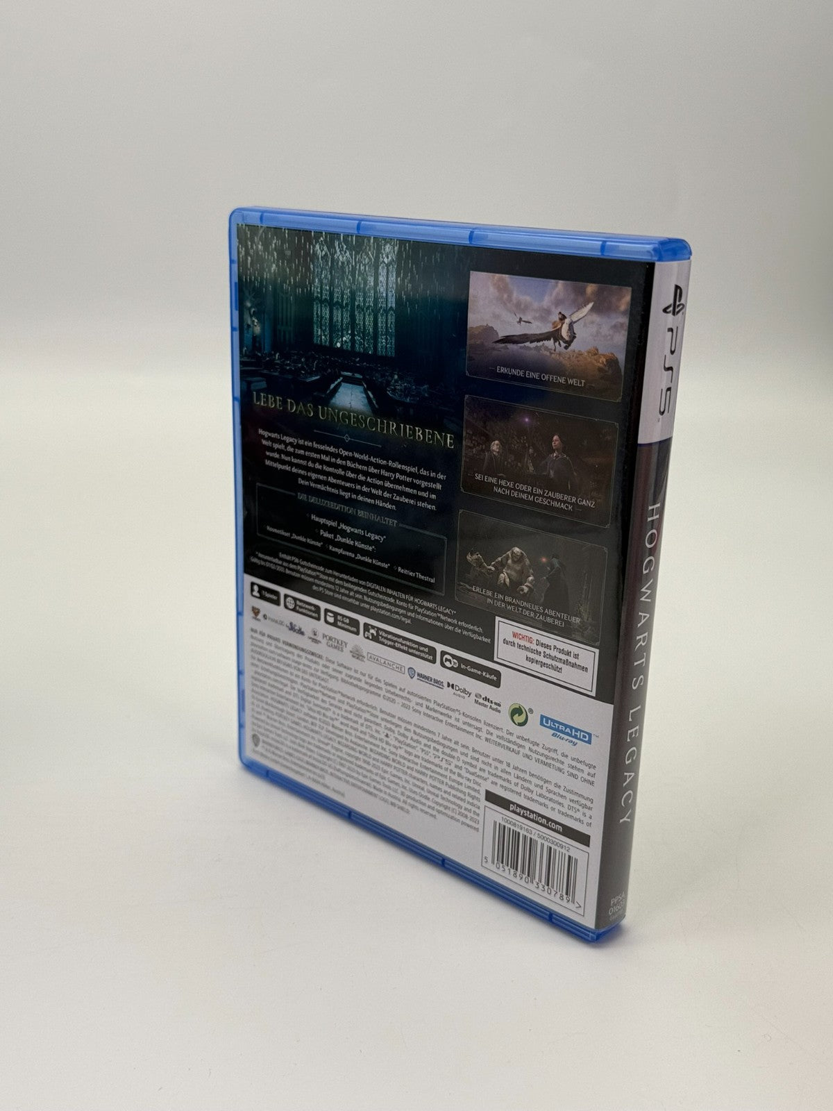 Hogwarts Legacy Deluxe Edition Sony Playstation 5 État neuf CIB OVP