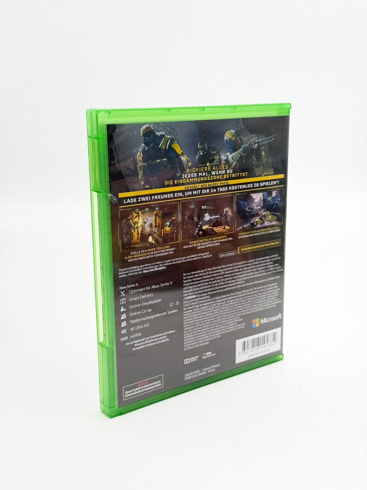 Tom Clancys Rainbow Six Extraction Microsoft XBox One & Series X CIB OVP