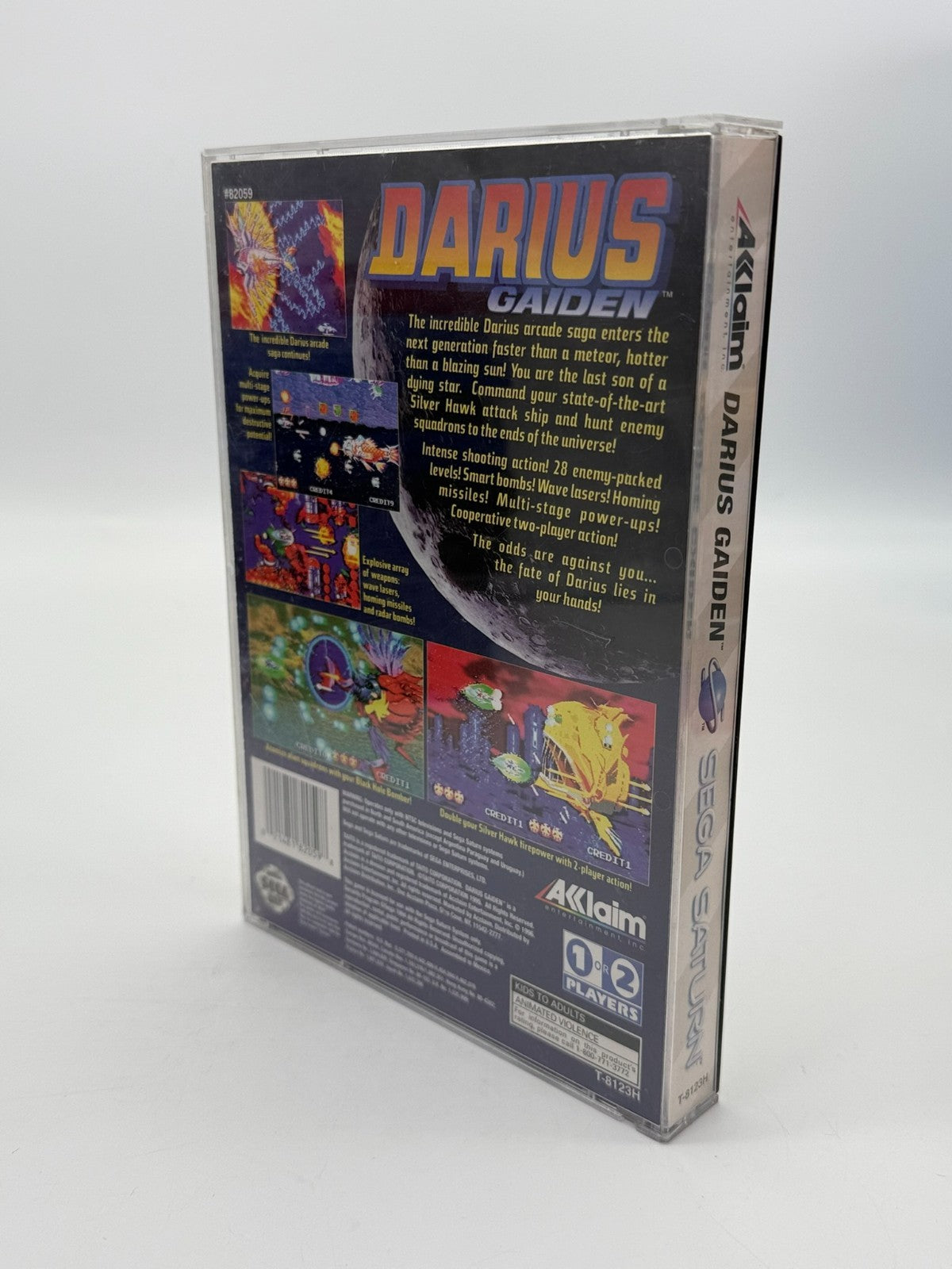 Darius Gaiden Sega Saturn NTSC-U/C Very Good Condition CIB OVP Long Box