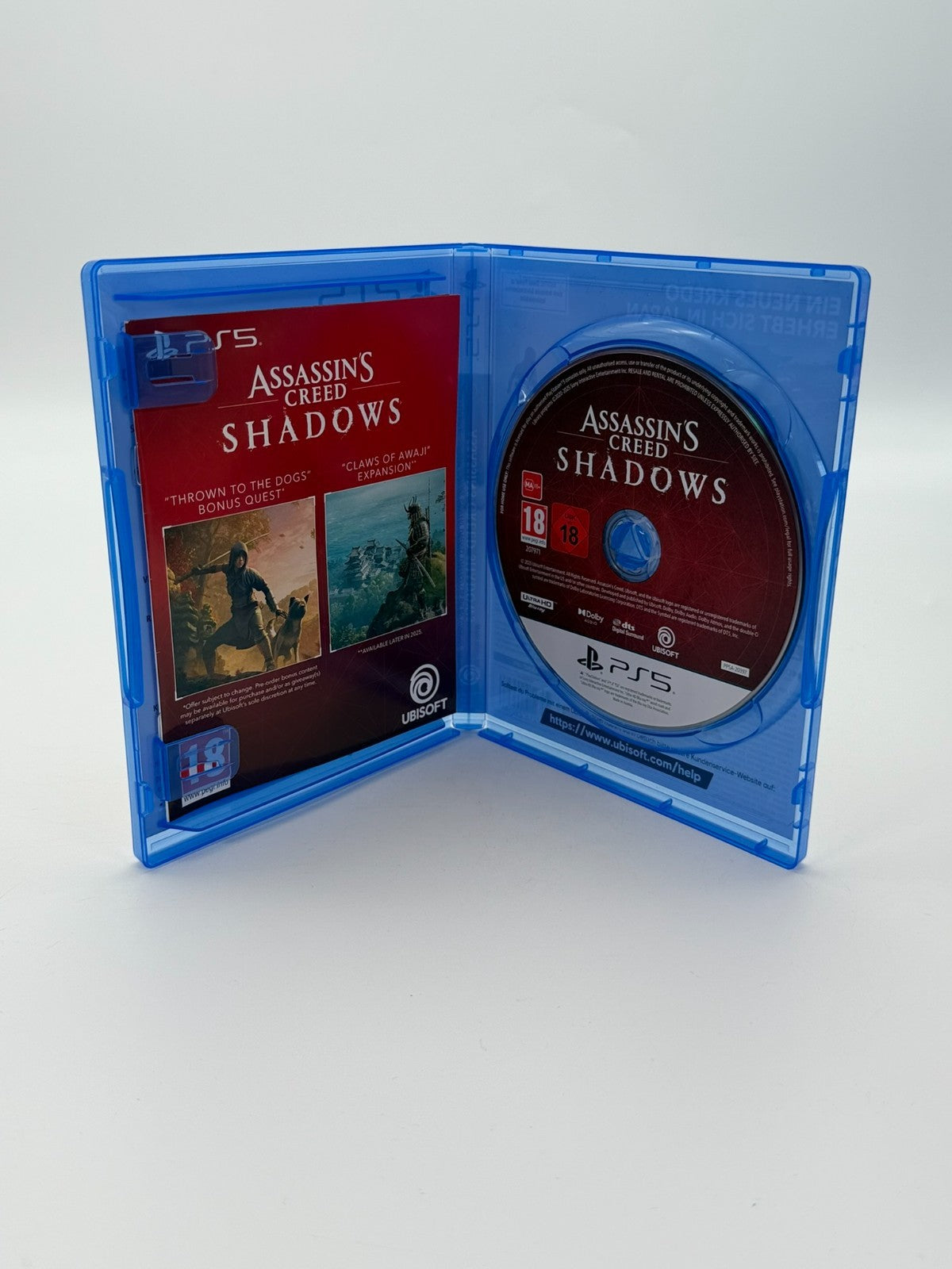 Assassins Creed Shadows Sony Playstation 5 guter Zustand CIB OVP