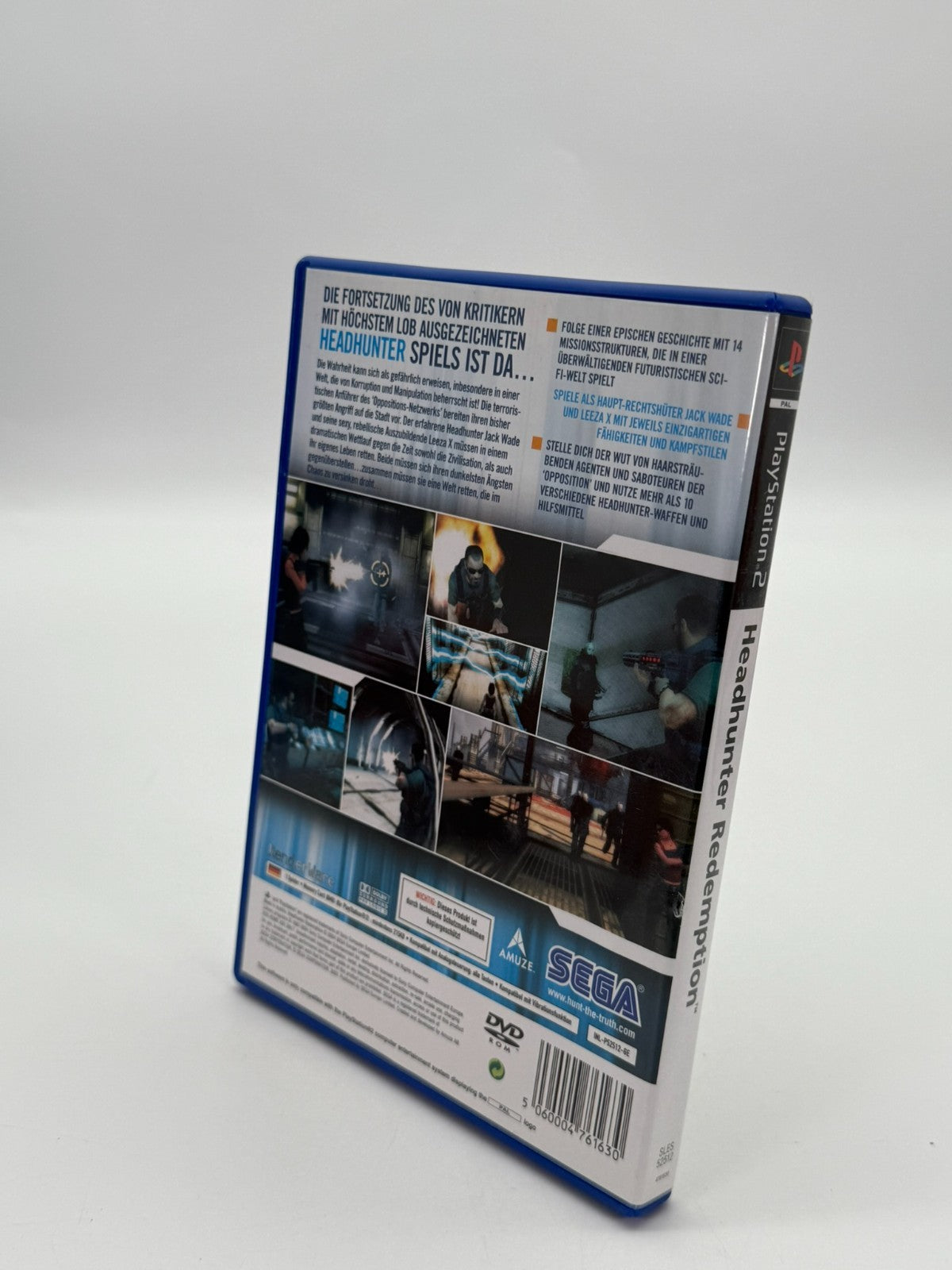 Headhunter Redemption Sony Playstation 2 PS2 gut - Sehr gut OVP