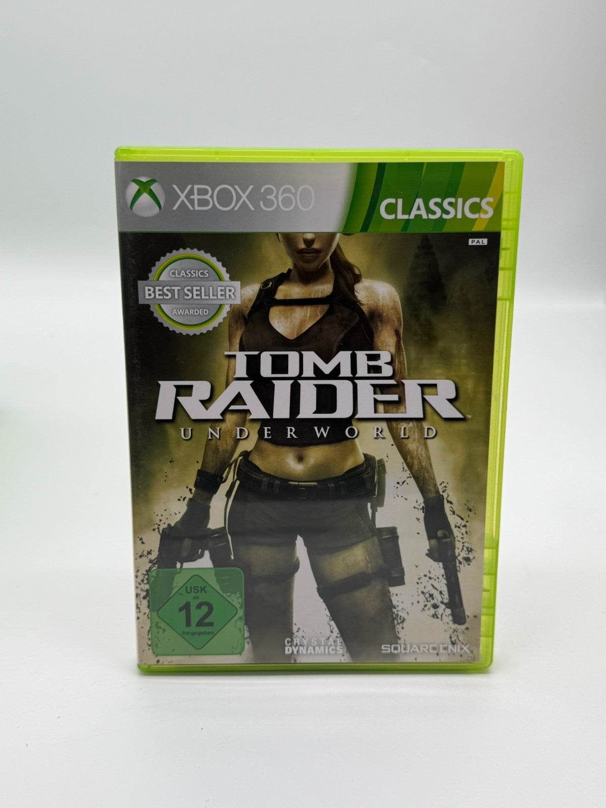 Tomb Raider Underworld Microsoft XBox 360 Très bon état CIB Boîte d'origine