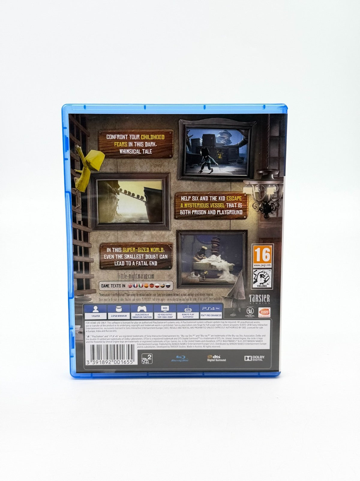 Little Nightmares Complete Edition Sony PlayStation 4 Very Good Condition CIB OVP