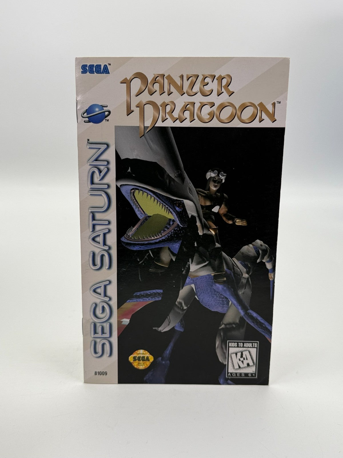 Panzer Dragoon Sega Saturn NTSC-U/C Very Good Condition CIB OVP Long Box