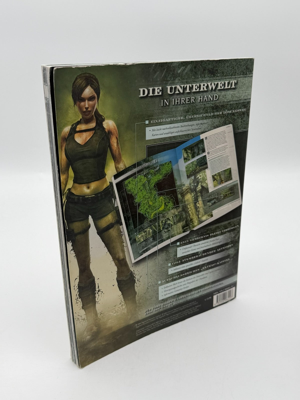 Tomb Raider Underworld Offizielles Lösungsbuch guter Zustand