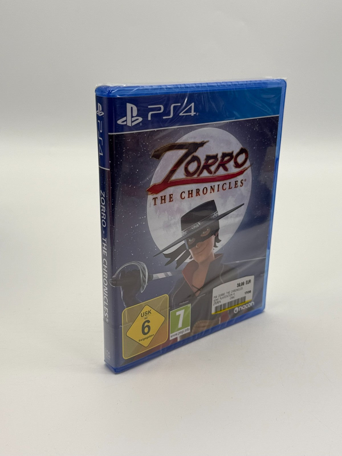 Zorro The Chronicles Sony Playstation 4 Factory Sealed CIB OVP