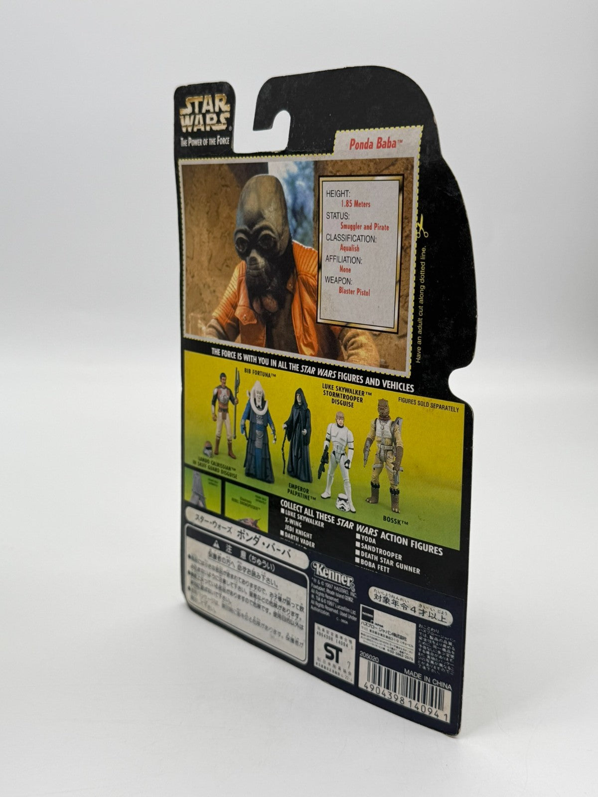 Figurine Star Wars Ponda Baba Hasbro Kenner Neuve Bon État OVP 1997