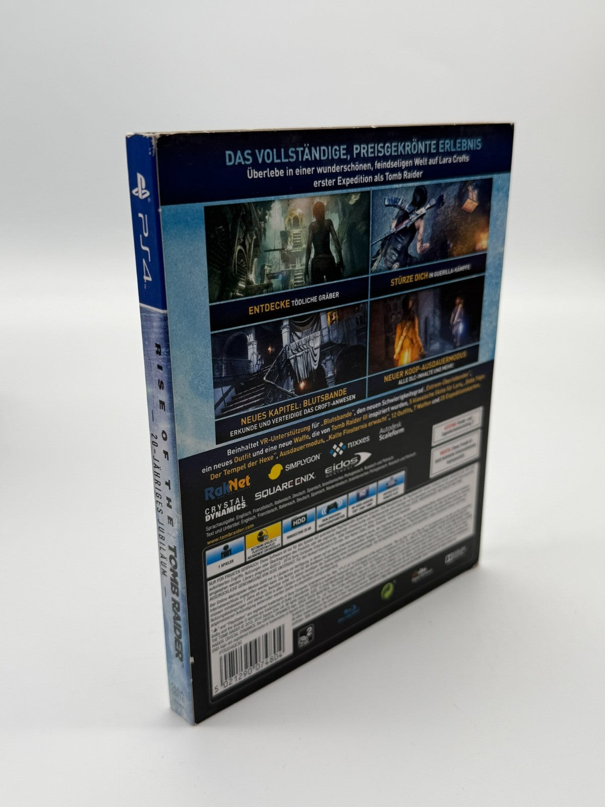 Rise Of The Tomb Raider Célébration 20 Ans Sony Playstation 4 CIB OVP