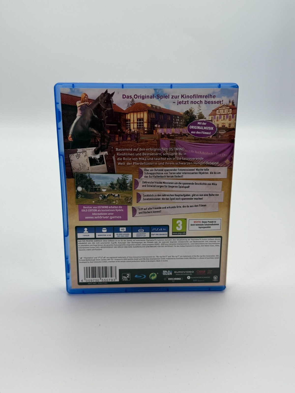 Ostwind Das Spiel Gold Edition Sony Playstation 4 guter Zustand OVP