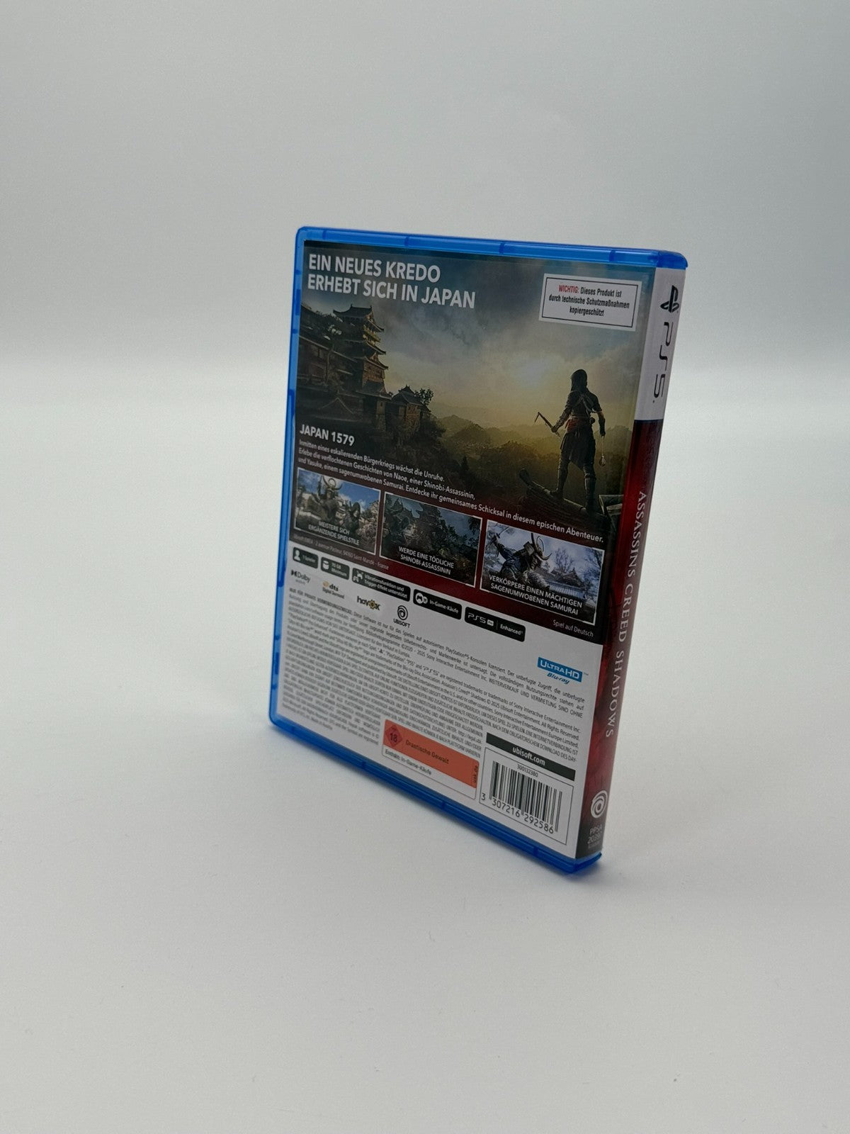 Assassins Creed Shadows Sony Playstation 5 guter Zustand CIB OVP