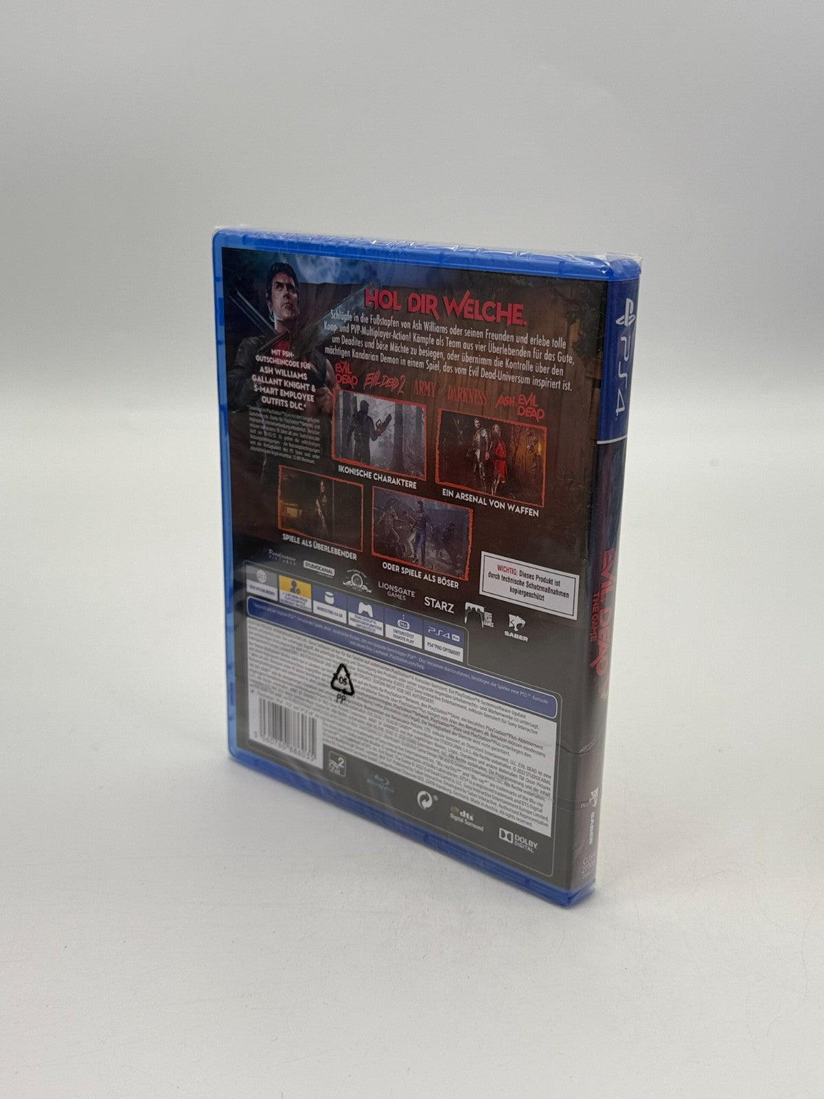 Evil Dead The Game Sony Playstation 4 Scellé en usine Complet en boîte Emballage d'origine