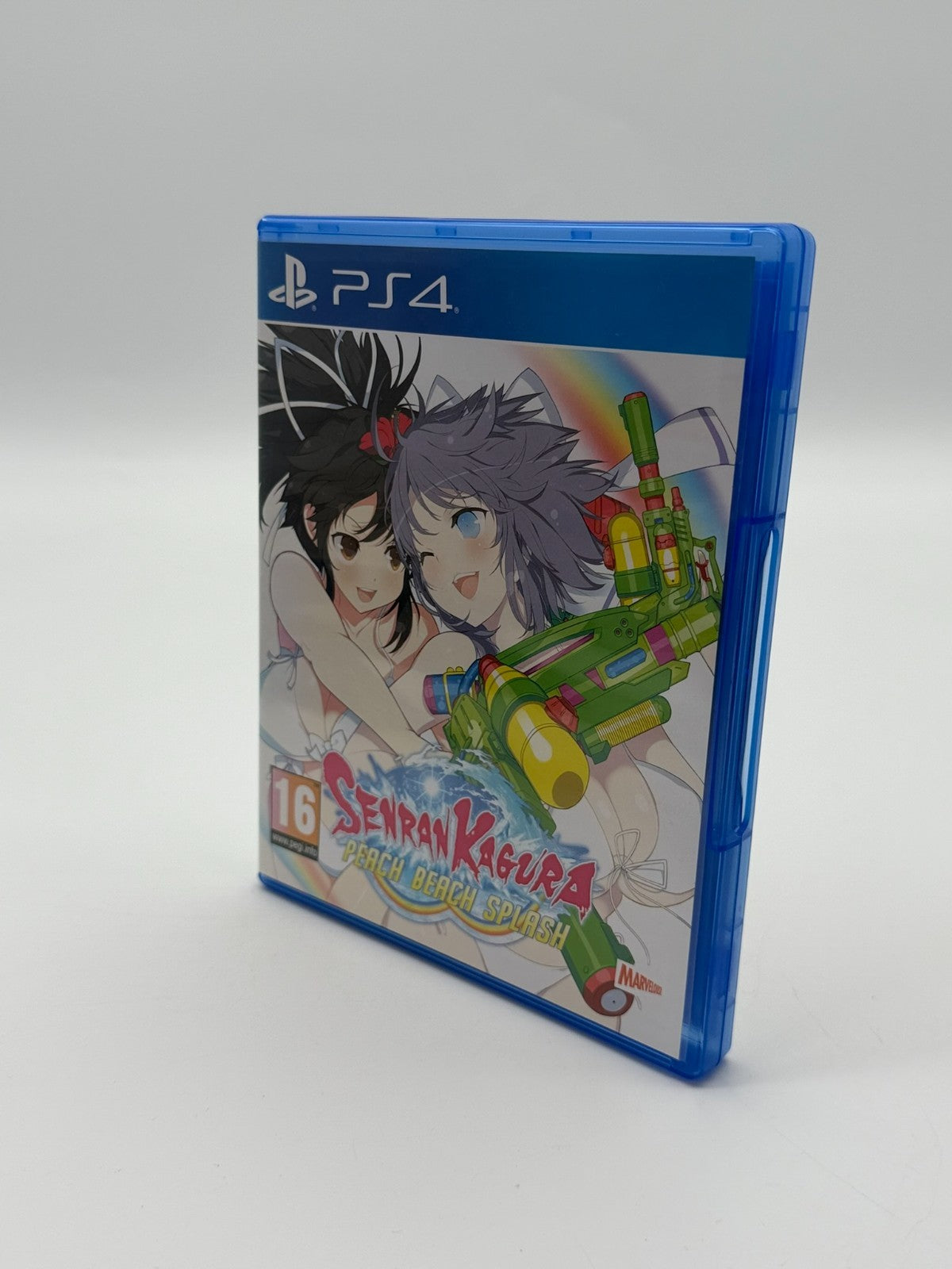 Senran Kagura Peach Beach Splash Sony Playstation 4 Très bon état Emballage d'origine