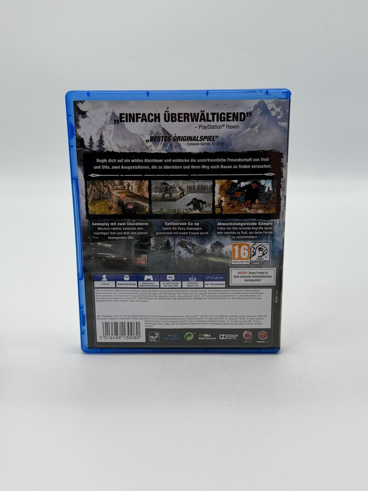 Troll And I Sony Playstation 4 Sehr guter Zustand OVP
