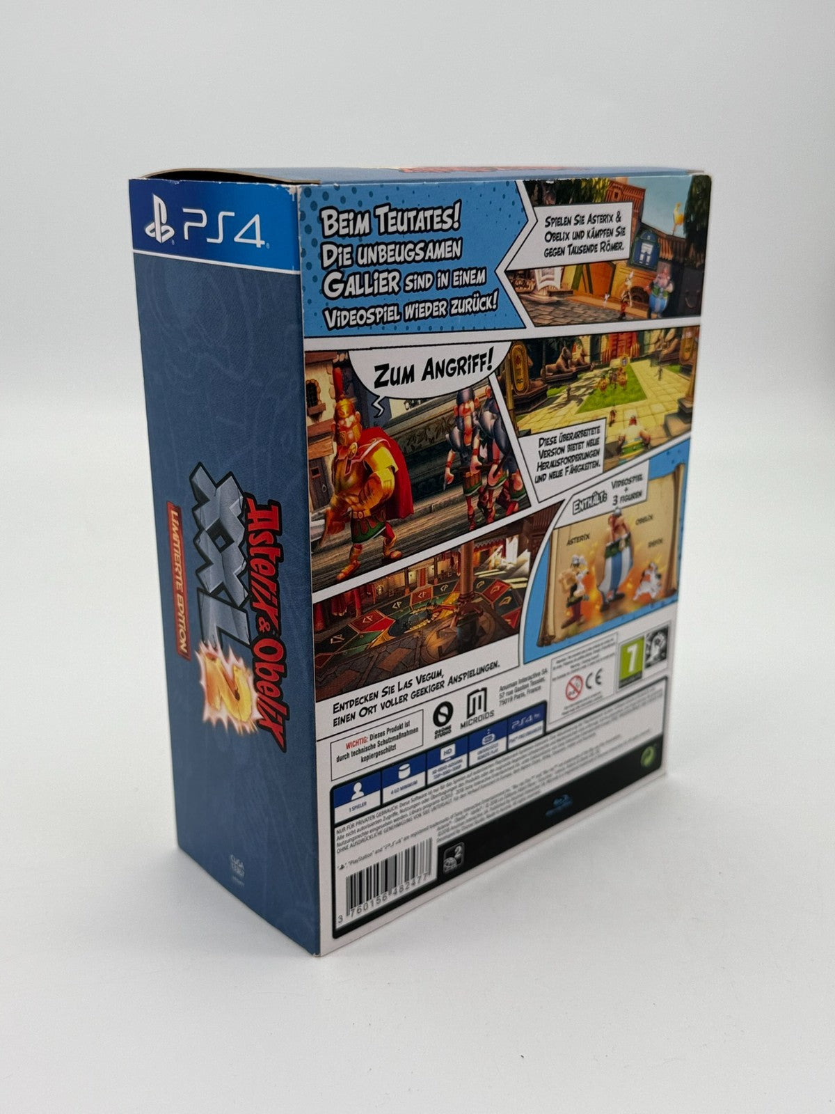 Asterix & Obelix XXL 2 Limited Edition Sony Playstation 4 Like New Condition