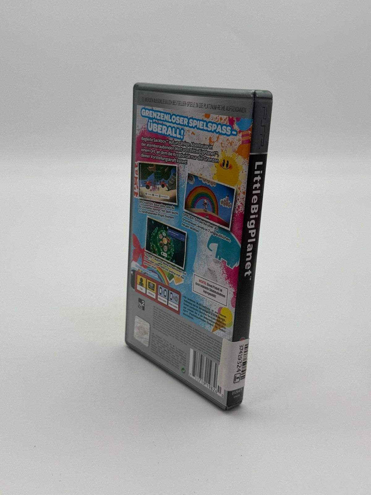 Little Big Planet Platinum Sony PSP Sehr guter Zustand CIB OVP